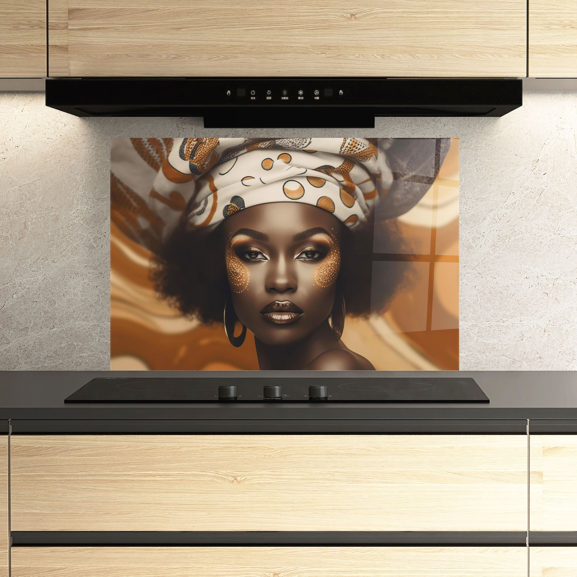 Abstract African Woman mockup 3