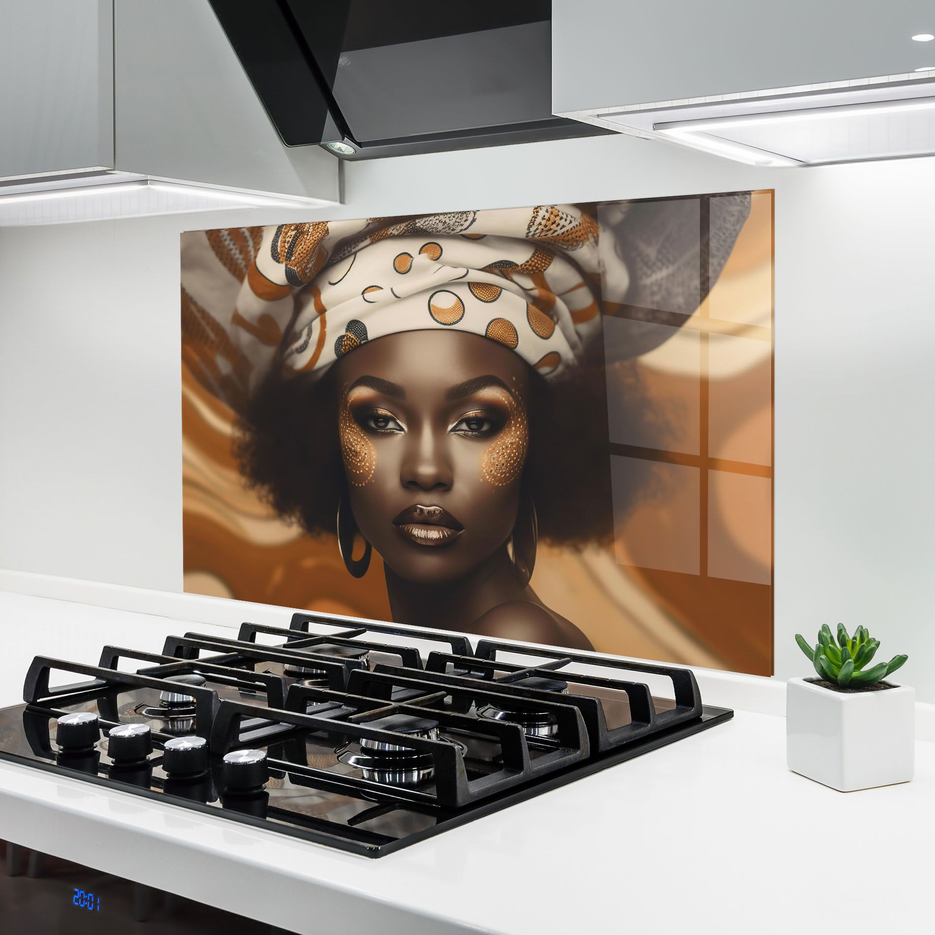 Abstract African Woman mockup 6