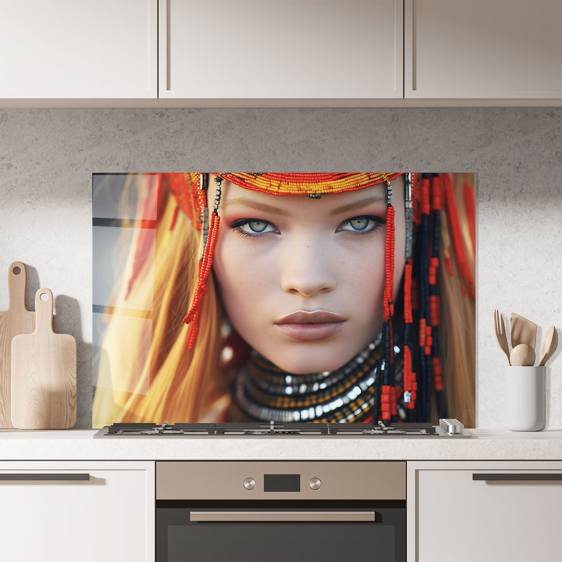 Closeup Portrait Pretty Eyes mockup 7