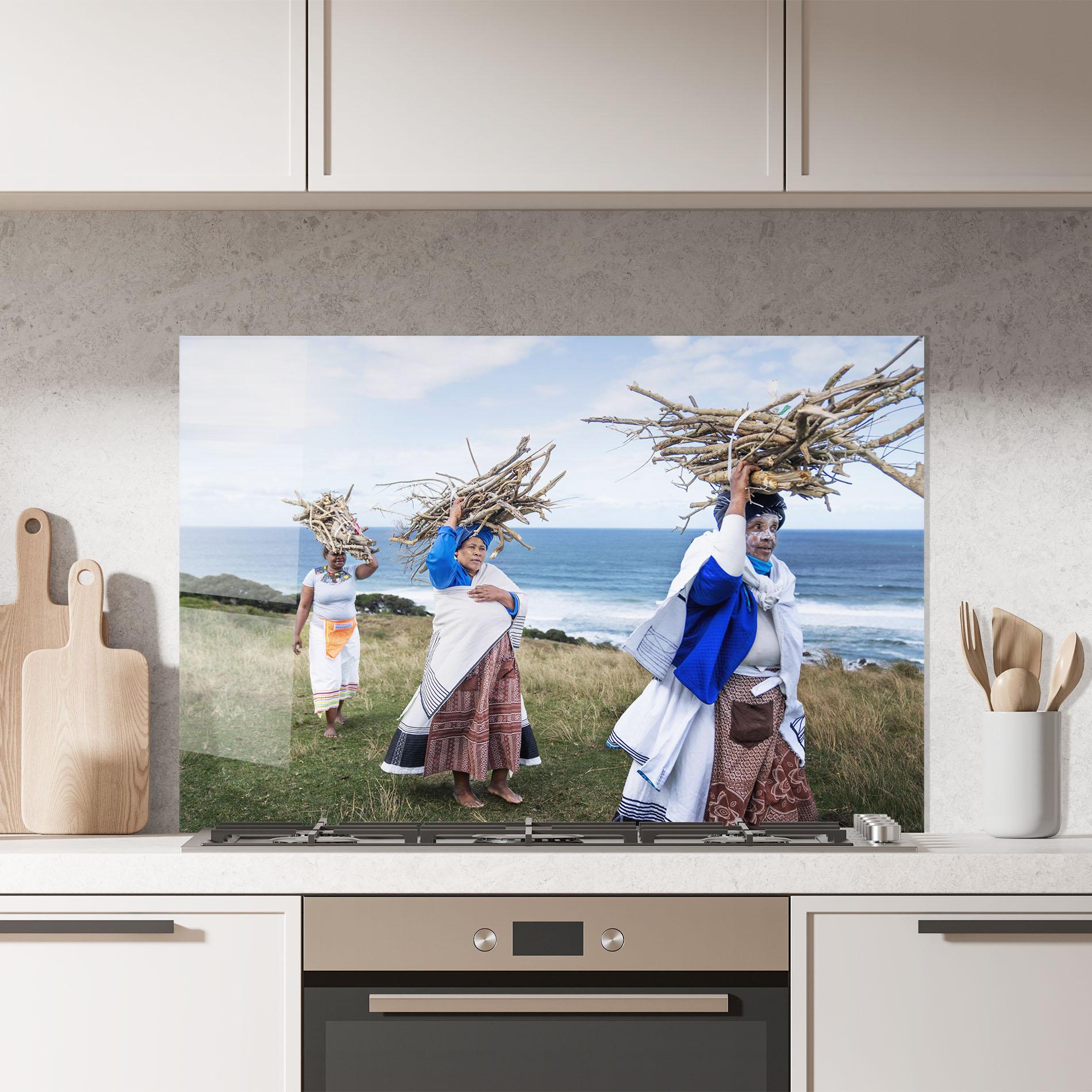 Panou Sticla Bucatarie Indigenous People mockup 7