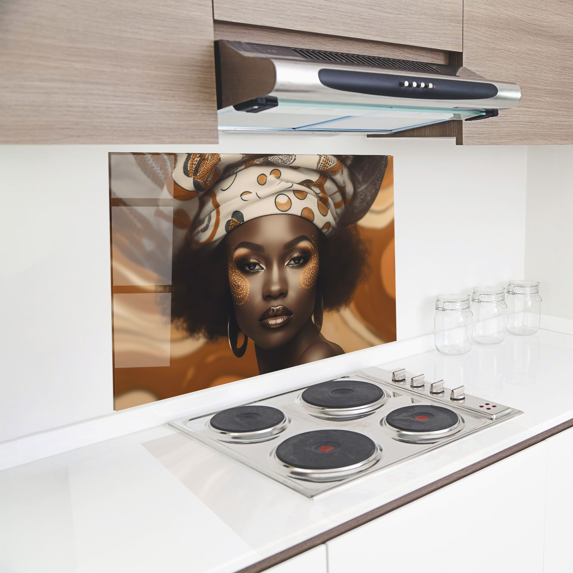 Abstract African Woman mockup 8