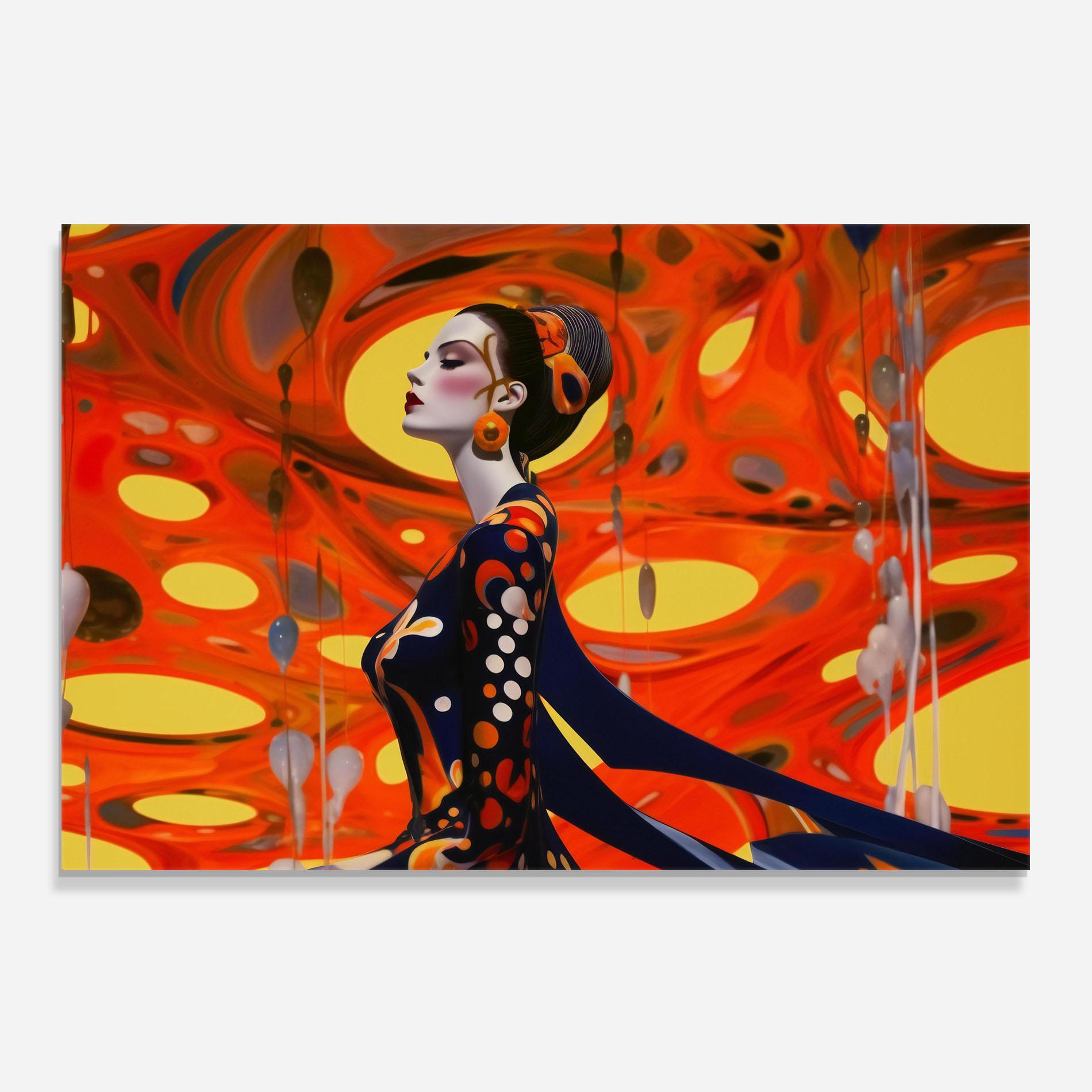 Panou Sticla Bucatarie Big Orange Accesories mockup 0