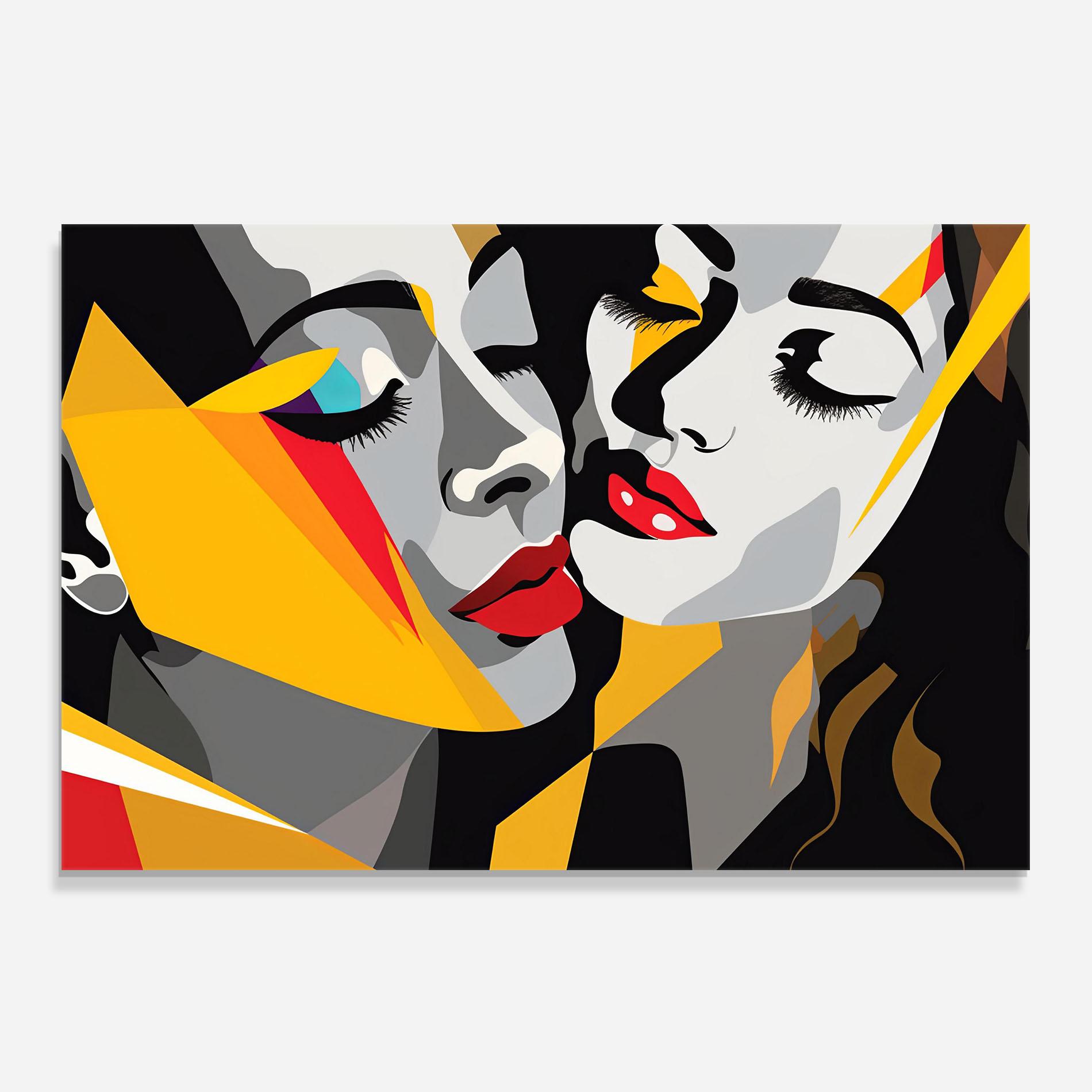 Panou Sticla Bucatarie Dreamy Modern Female mockup 0