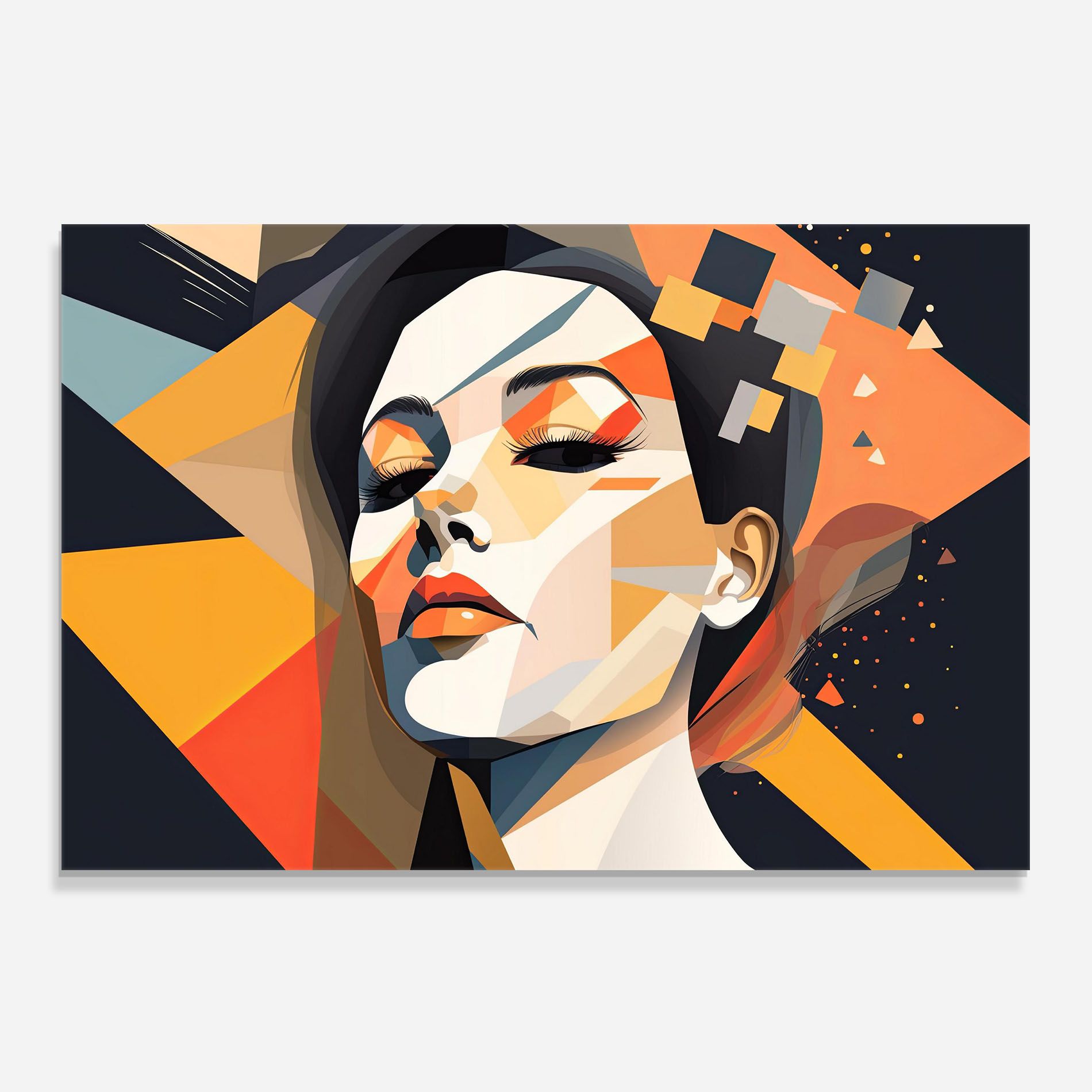 Modern Orange Makeup mockup 0