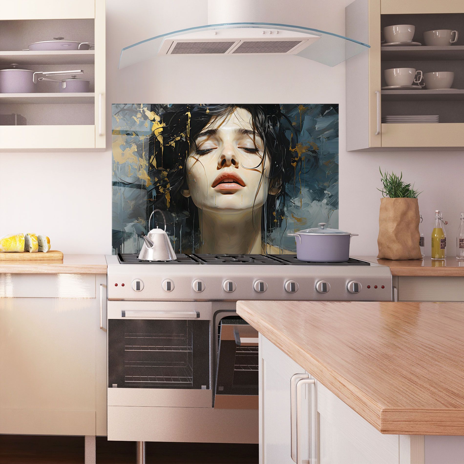 Close Up Closed Eyes mockup 1