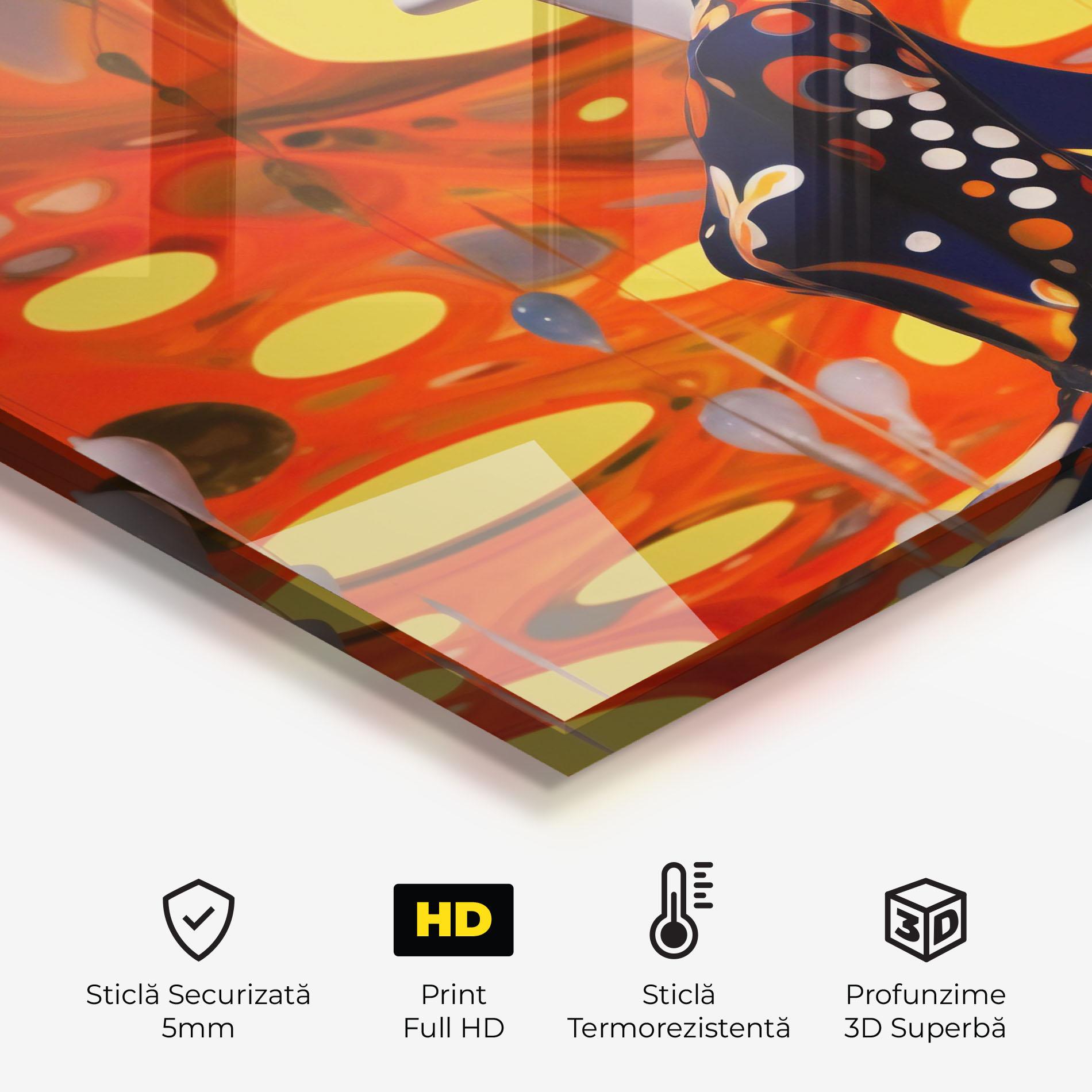 Panou Sticla Bucatarie Big Orange Accesories mockup 2