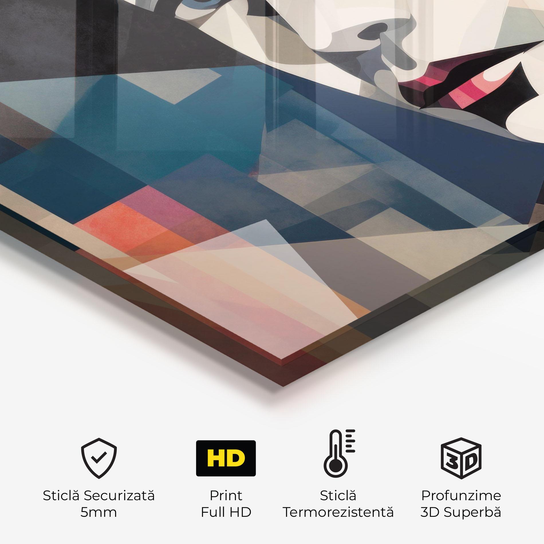 Panou Sticla Bucatarie Chicago Portrait mockup 2