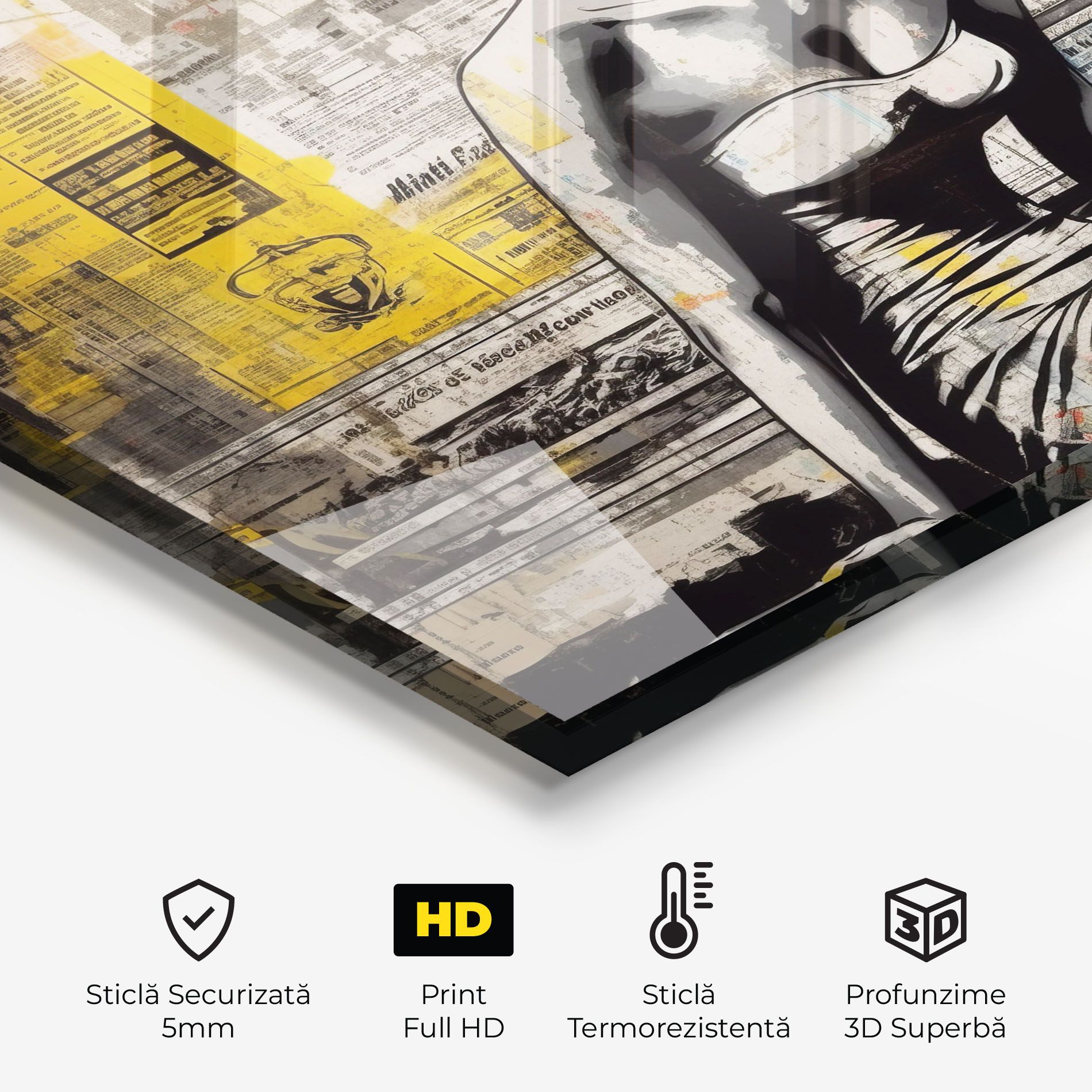 Newspaper Painting Girl mockup 2