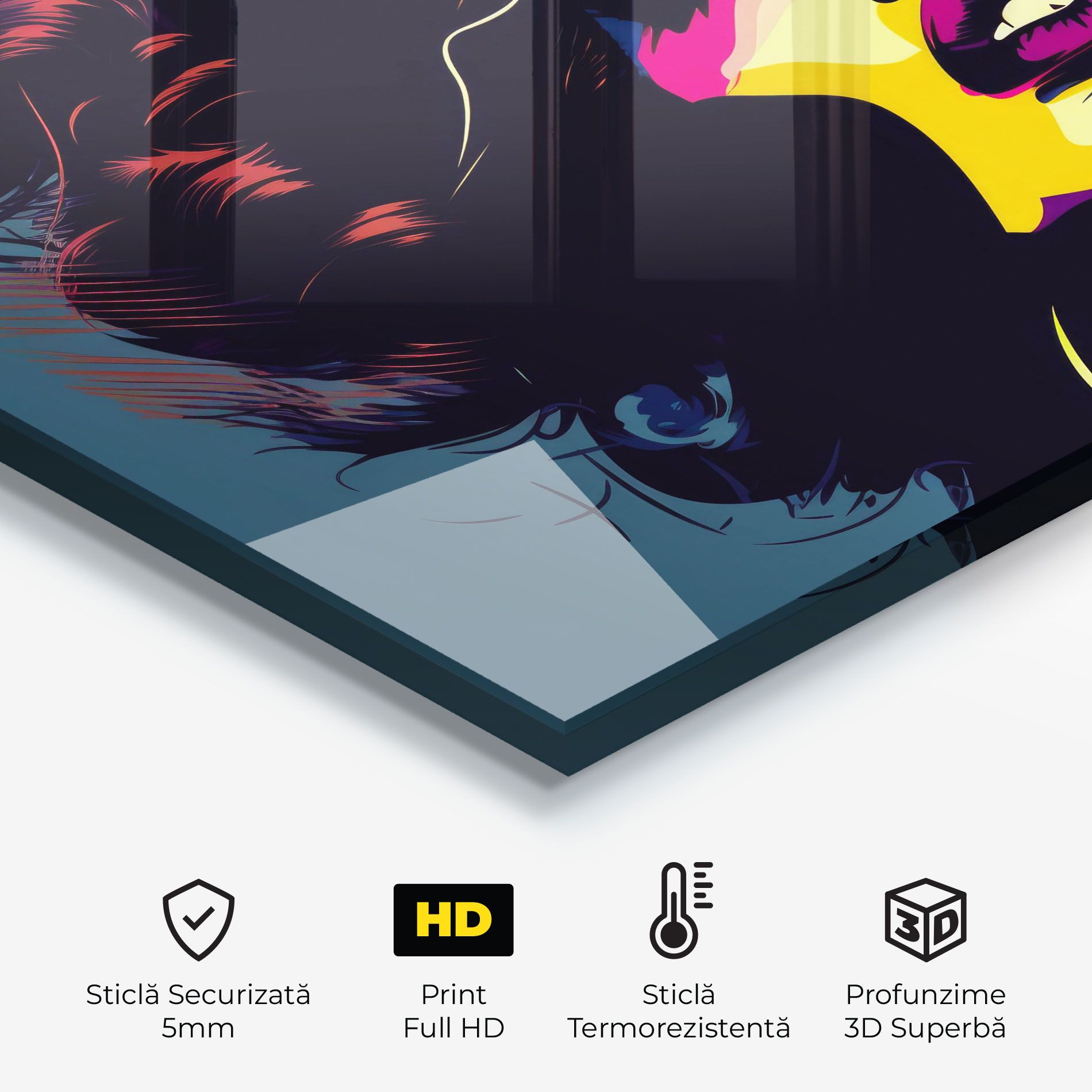 Pop Art Portrait Woman mockup 2