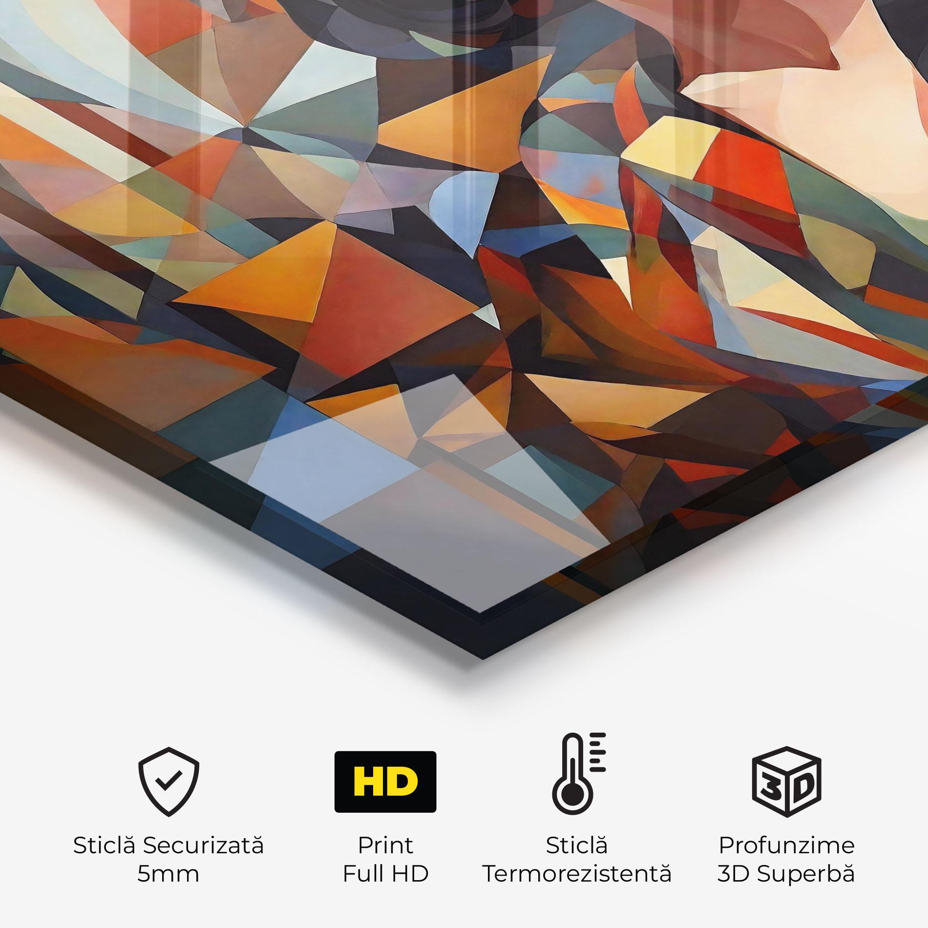 Panou Sticla Bucatarie Young Asian Woman mockup 2