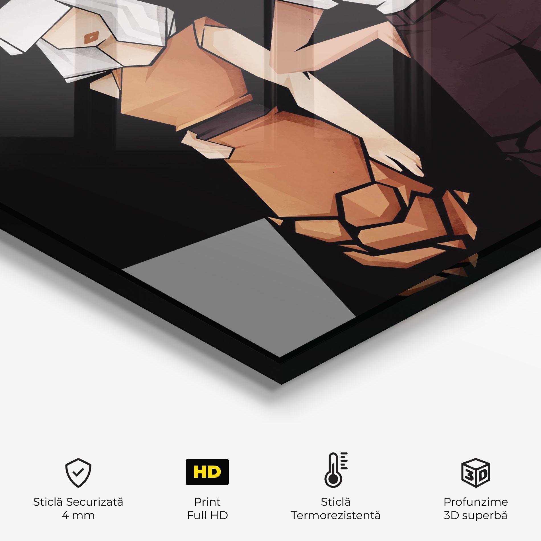 Panou Sticla Bucatarie Bussines Women mockup 2