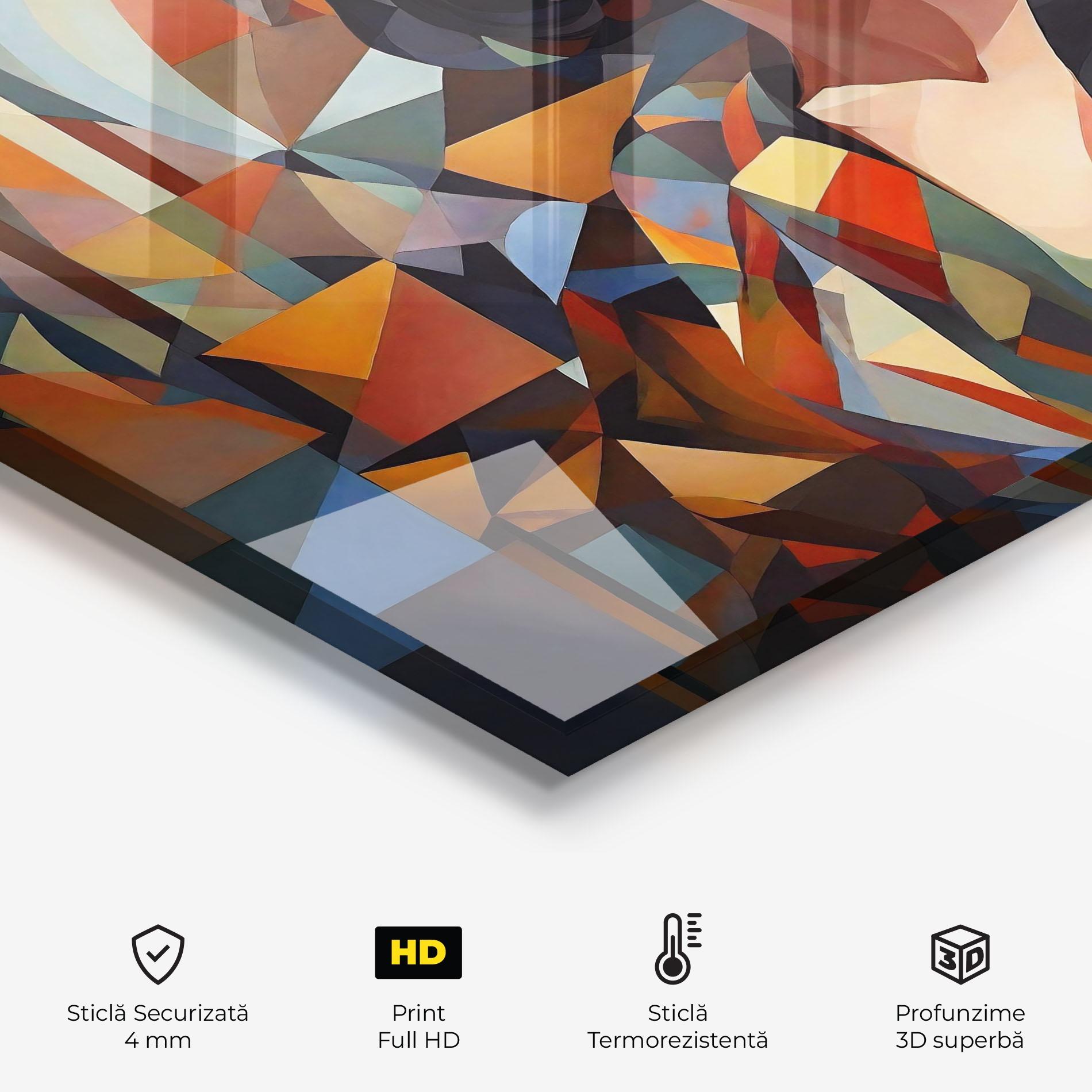 Panou Sticla Bucatarie Young Asian Woman mockup 2