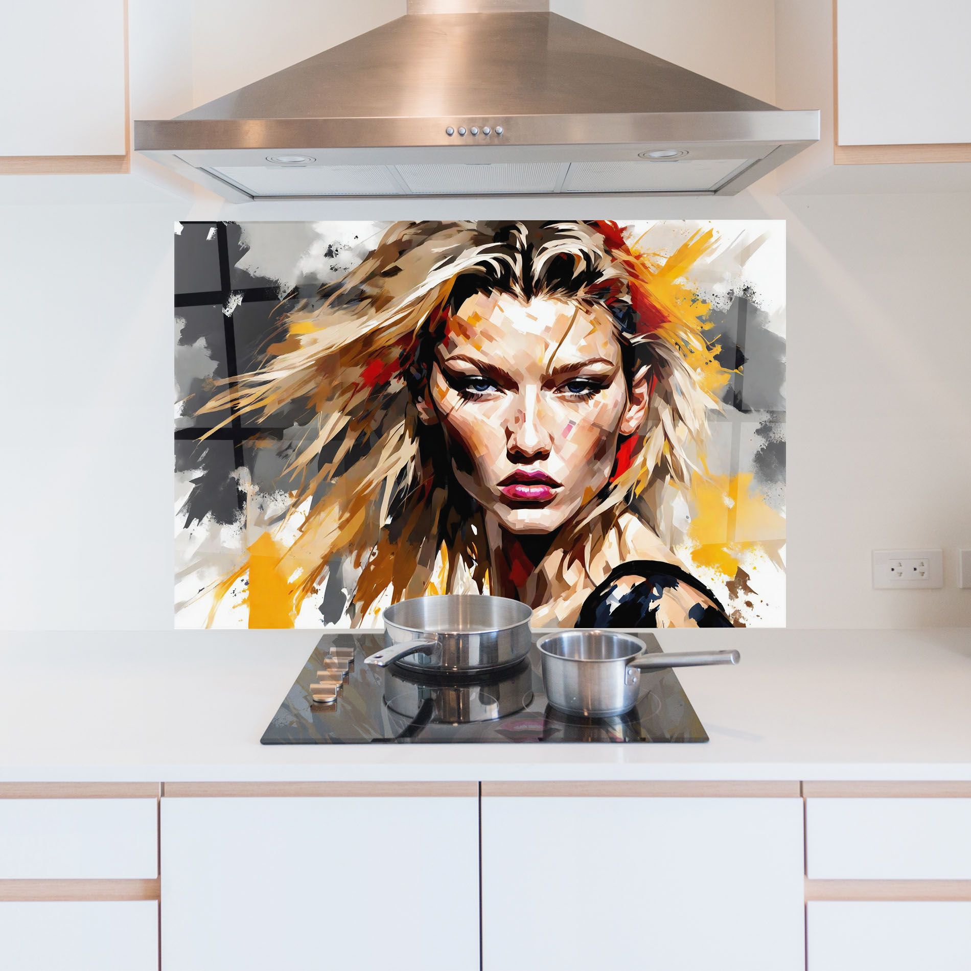 Blond Hair Splash mockup 5