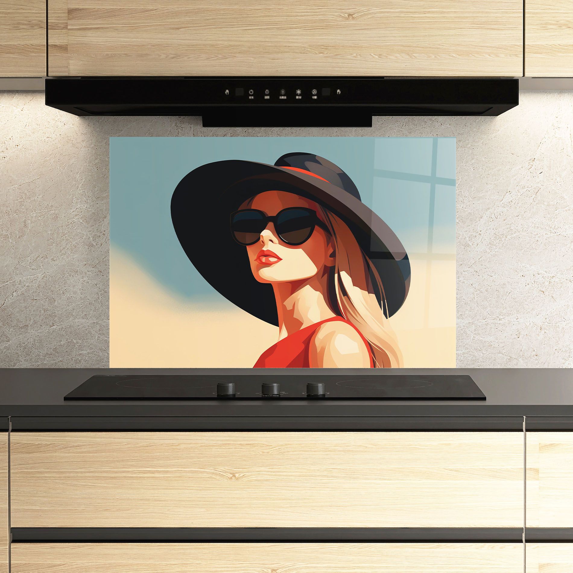 Caucasian Glamor Model mockup 3