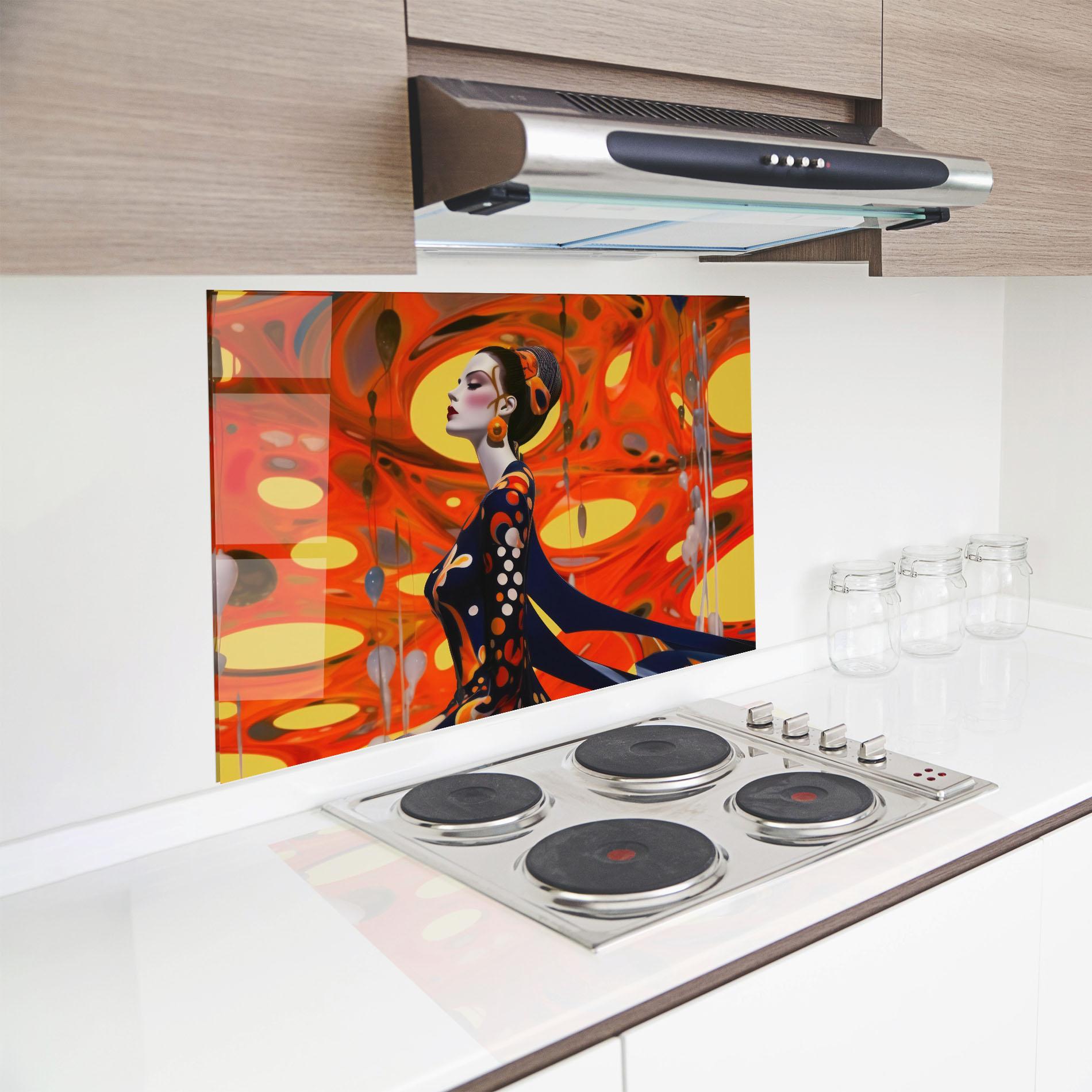 Panou Sticla Bucatarie Big Orange Accesories mockup 8