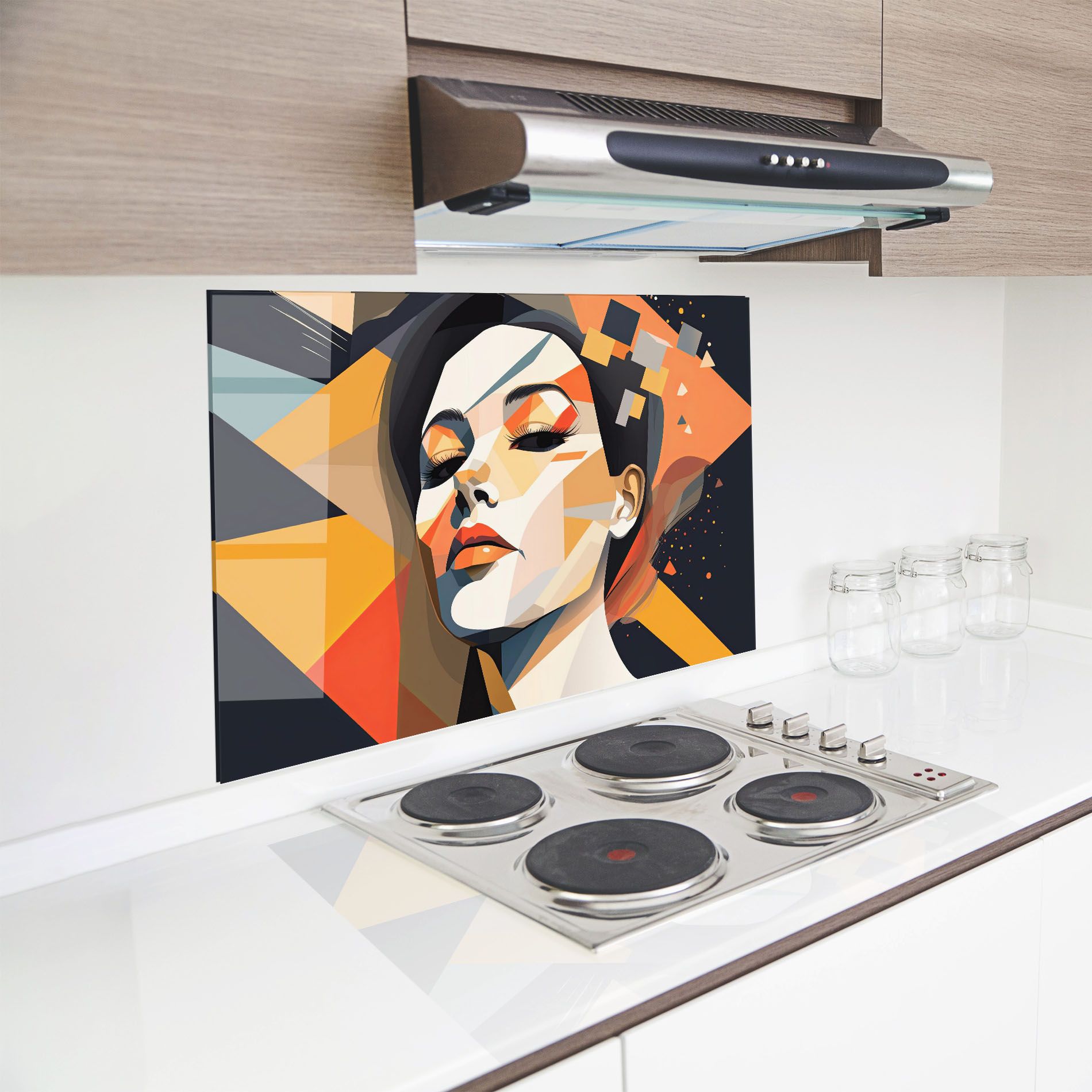 Modern Orange Makeup mockup 8