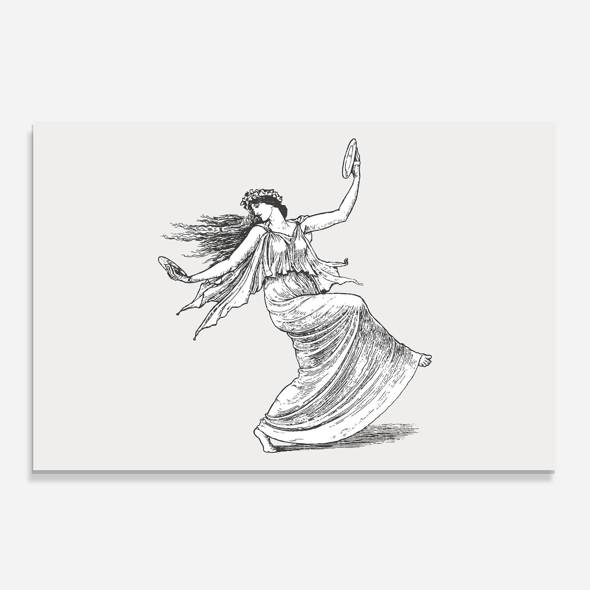 Panou Sticla Bucatarie Vintage Dance mockup 0