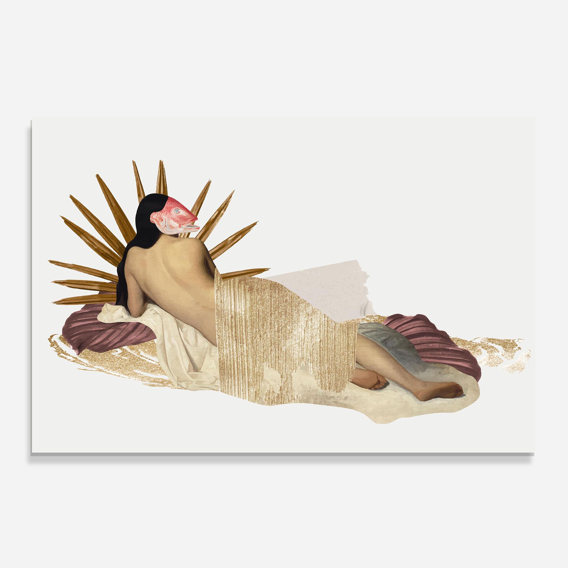 Vintage Woman Art mockup 0