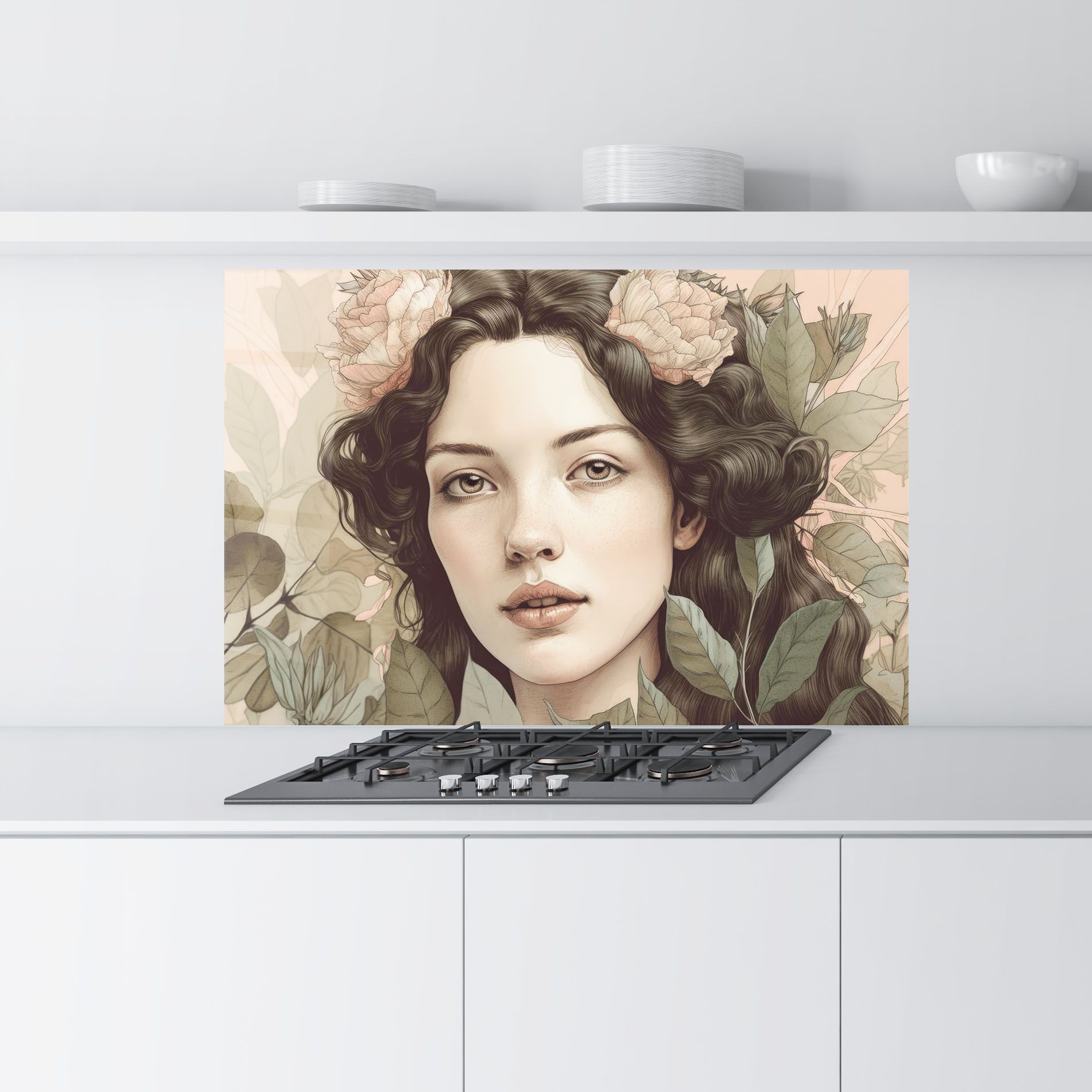 Beautiful Vintage Portrait mockup 9