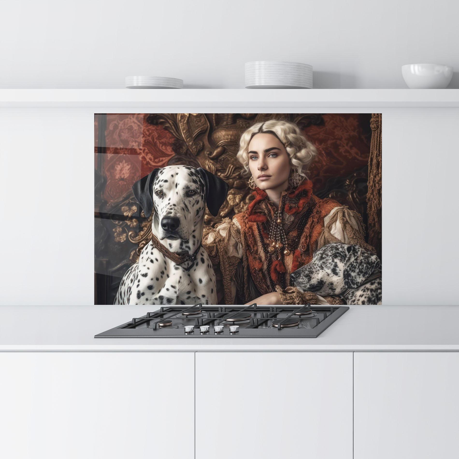 Panou Sticla Bucatarie Queen Fashion mockup 9