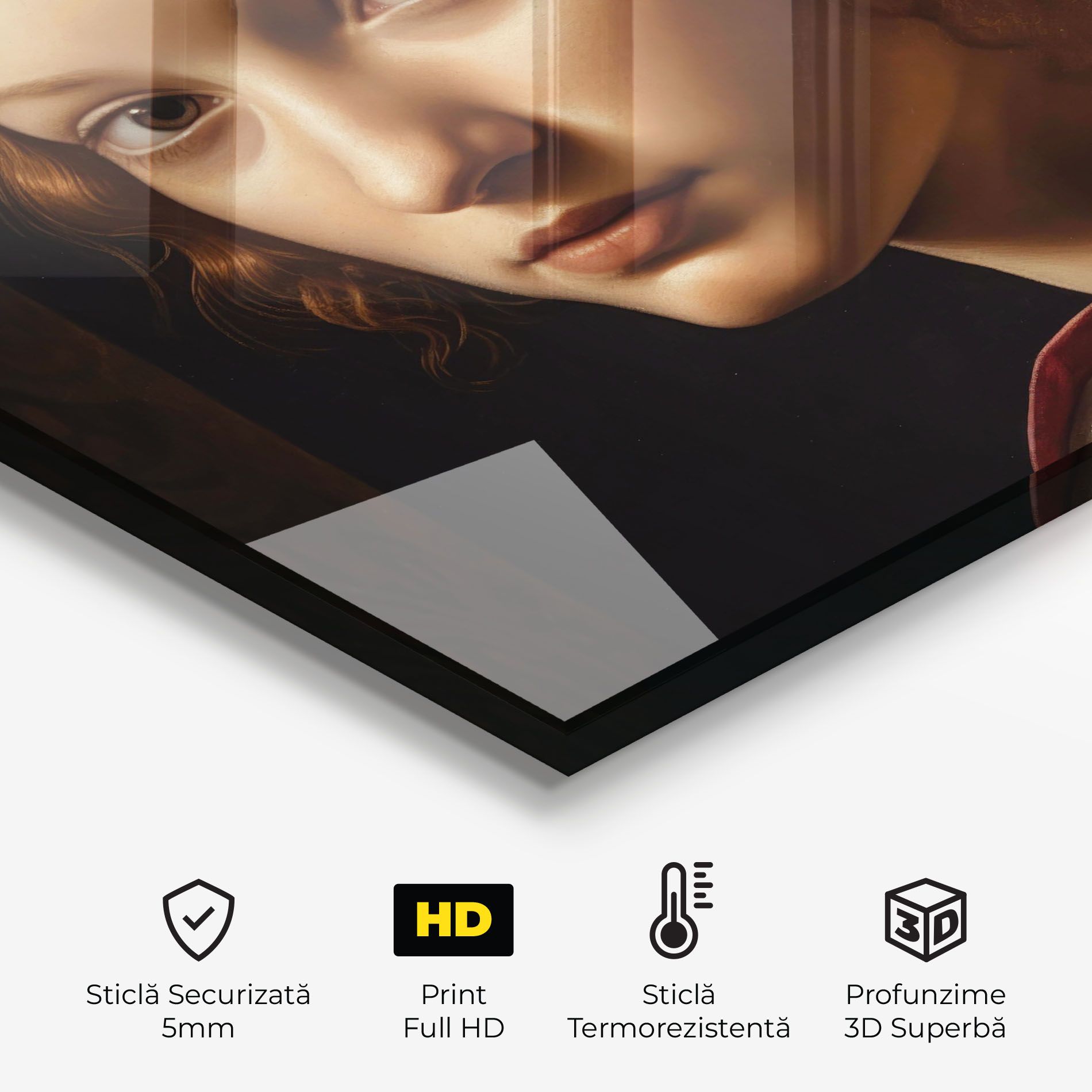 Red Hair Woman Art mockup 2