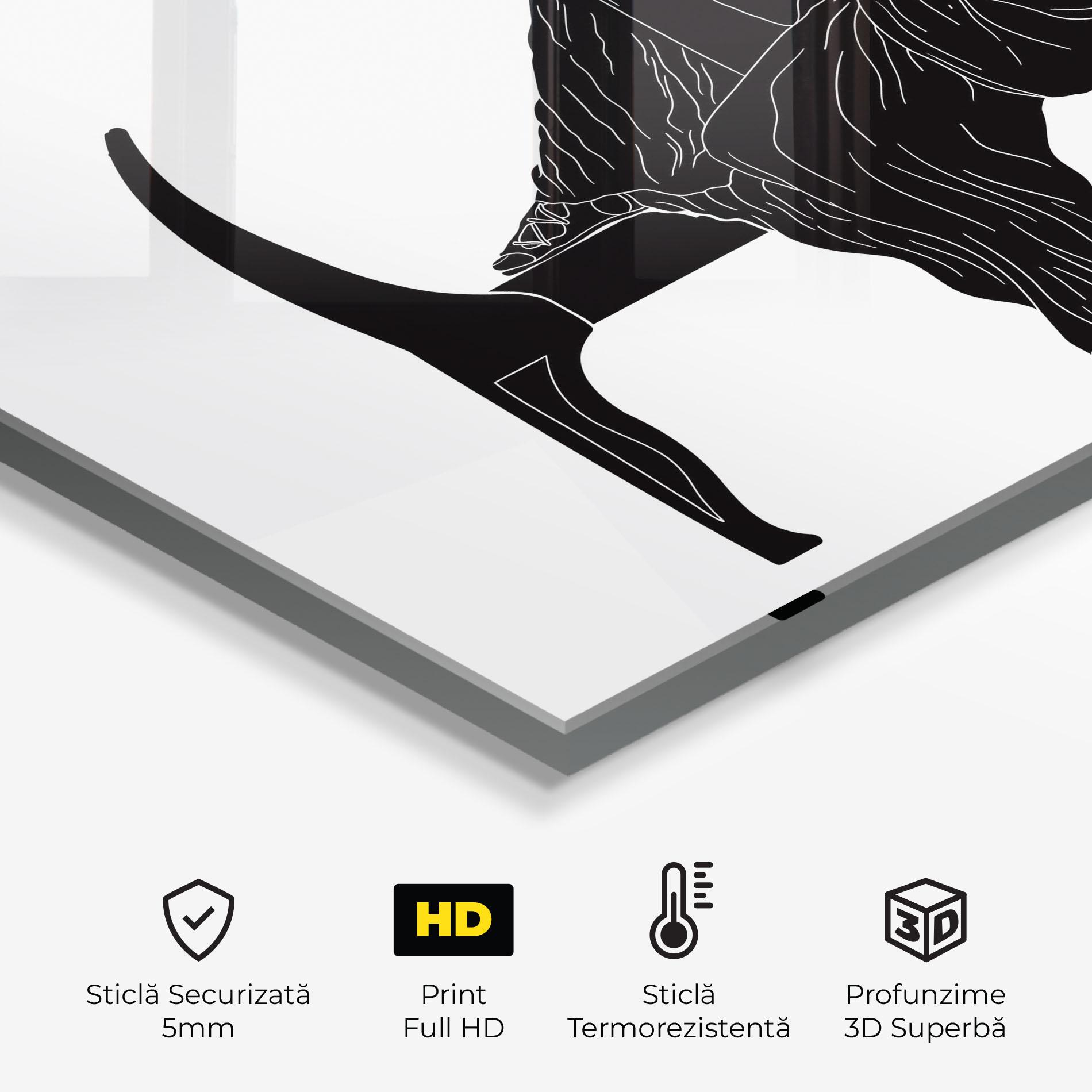 Panou Sticla Bucatarie Statue Pearls mockup 2