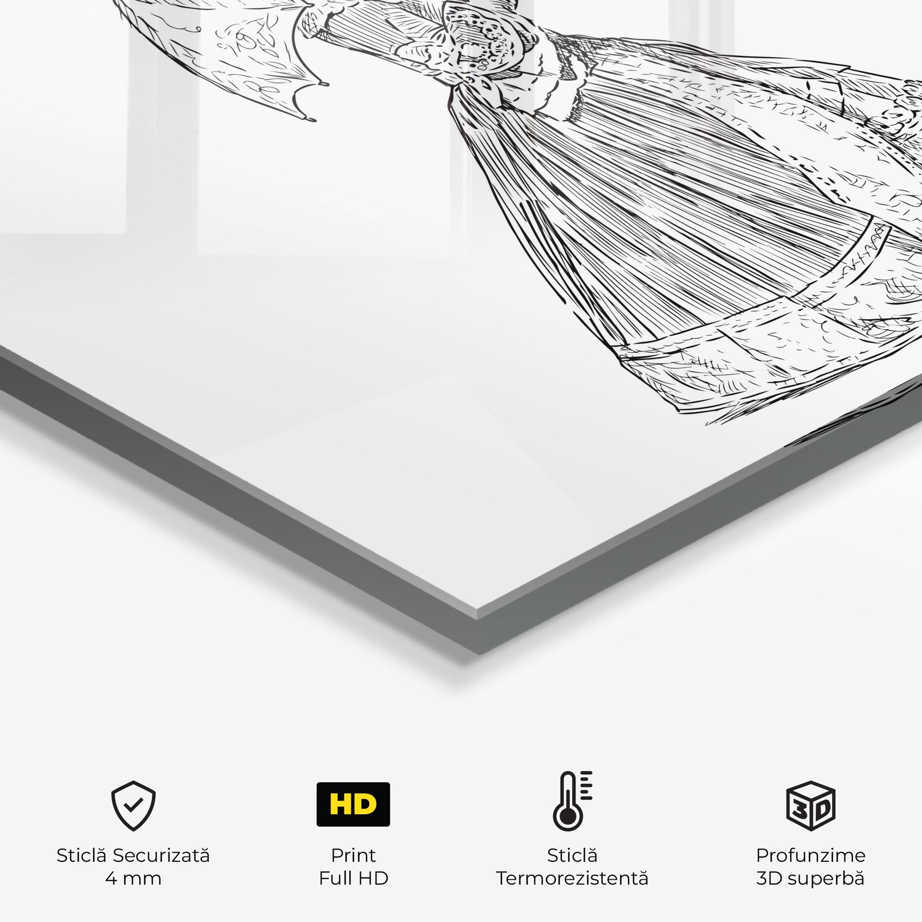 Panou Sticla Bucatarie Century Couple mockup 2