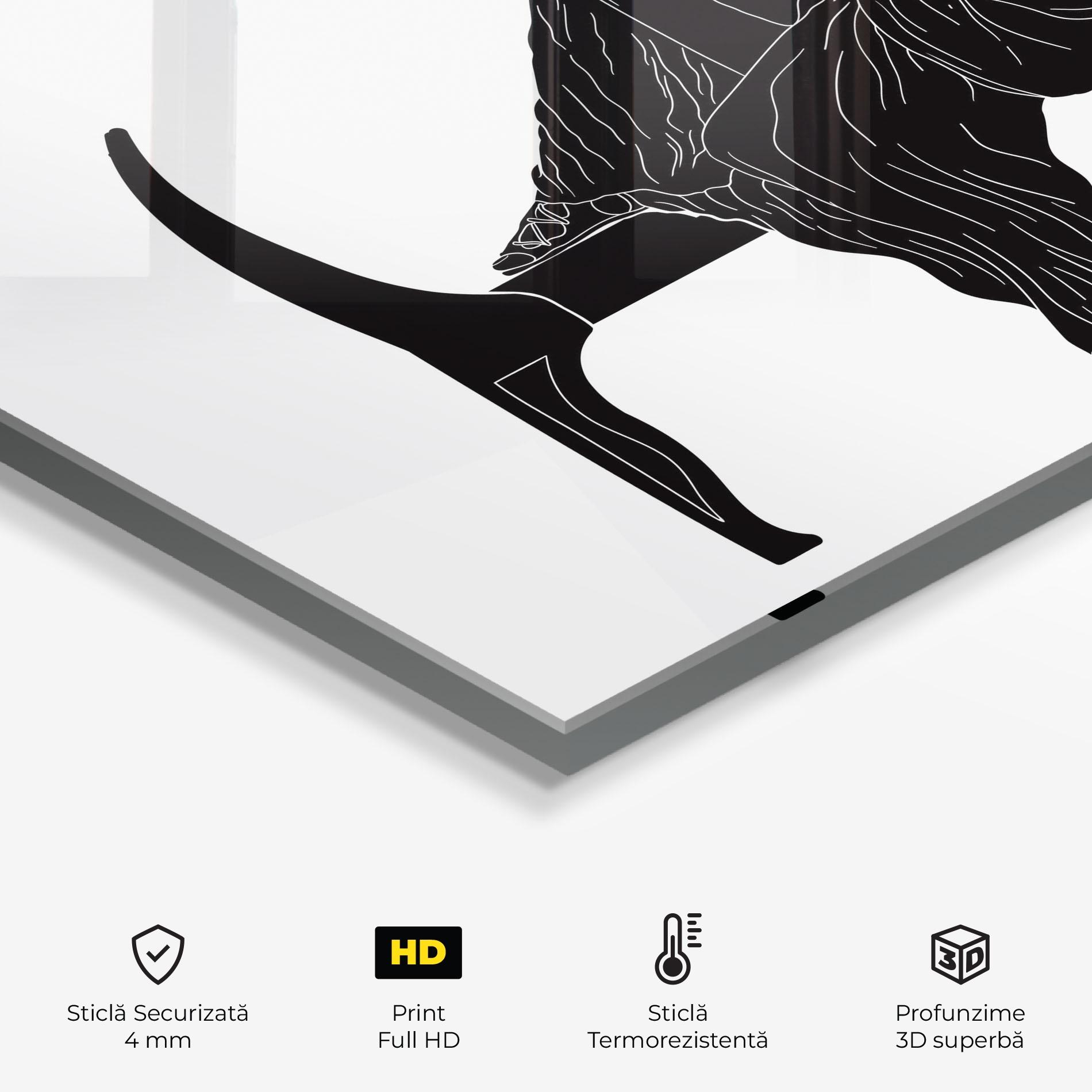 Panou Sticla Bucatarie Statue Pearls mockup 2