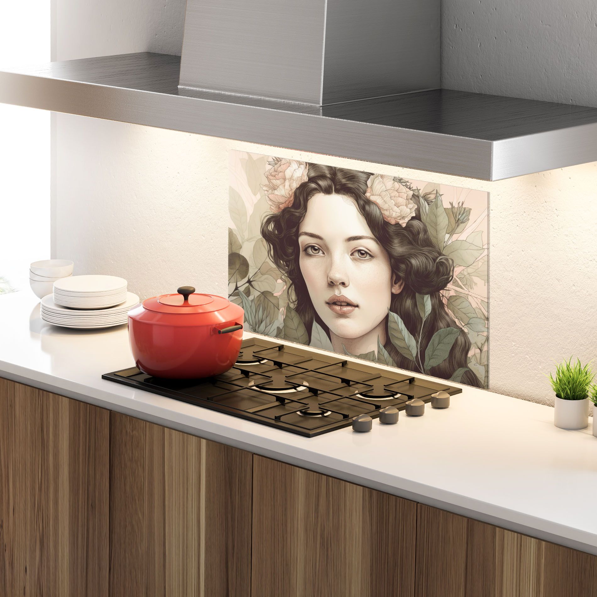 Beautiful Vintage Portrait mockup 4