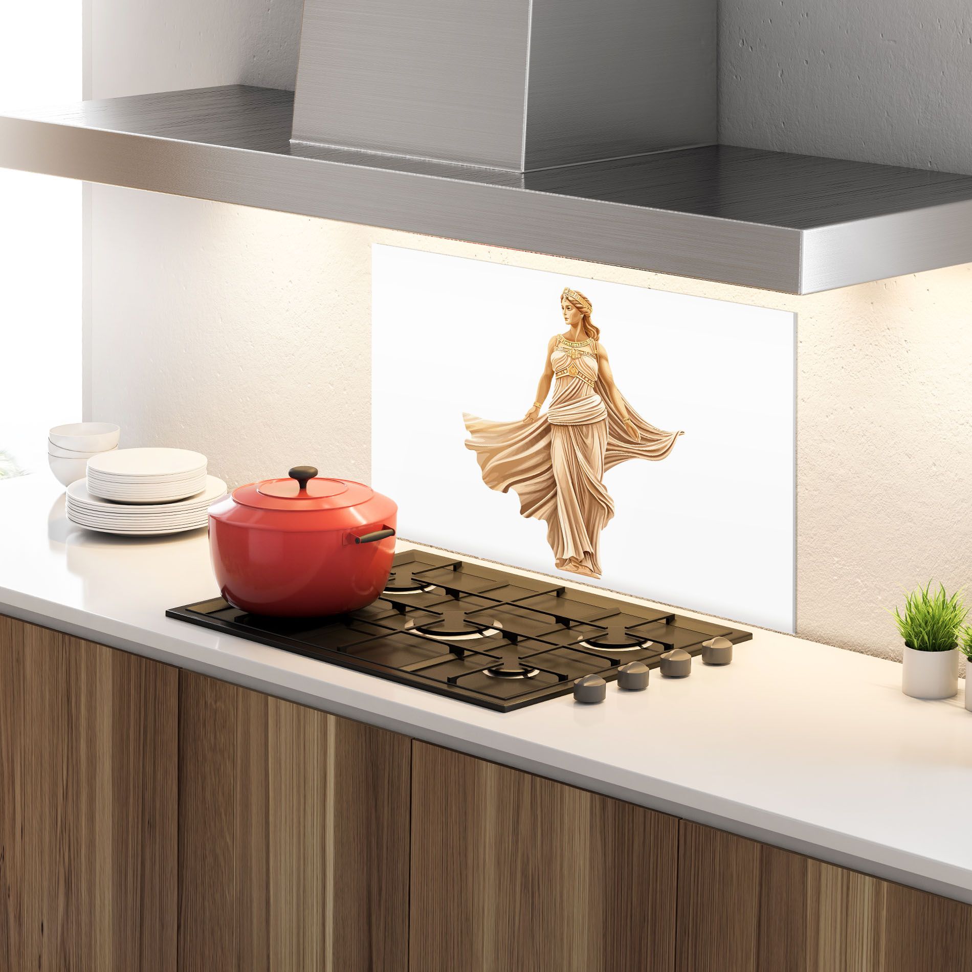 Gold Statue mockup 4