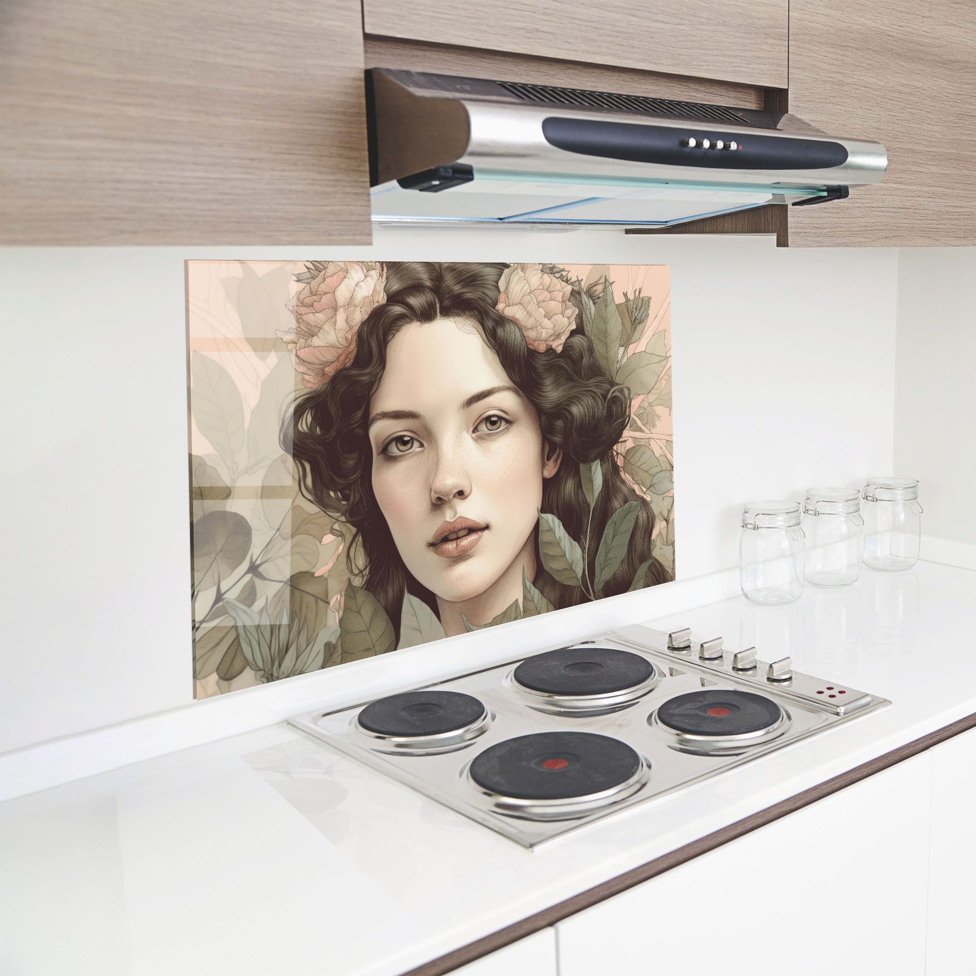 Beautiful Vintage Portrait mockup 8