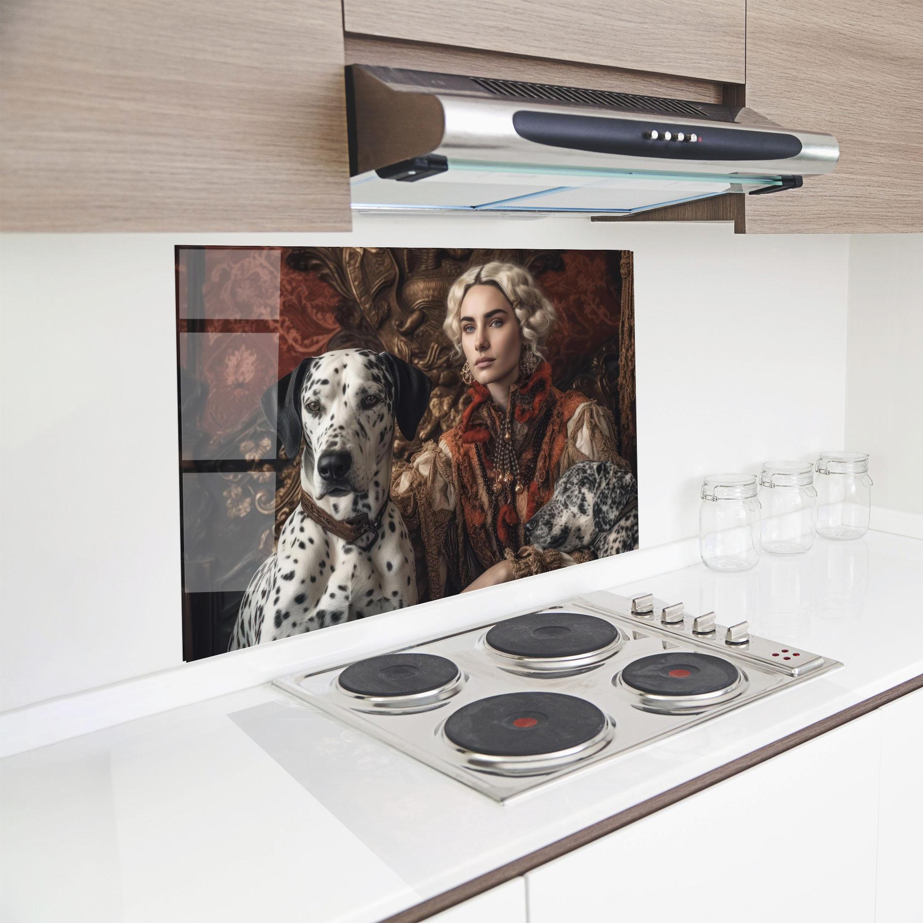 Panou Sticla Bucatarie Queen Fashion mockup 8