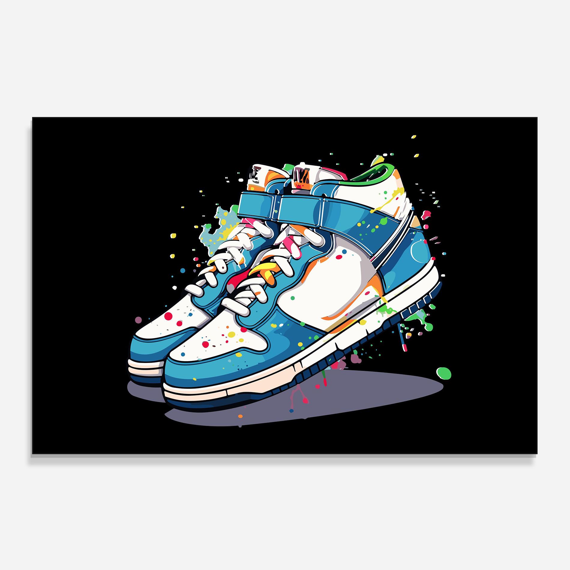 Shoes Splash Color mockup 0