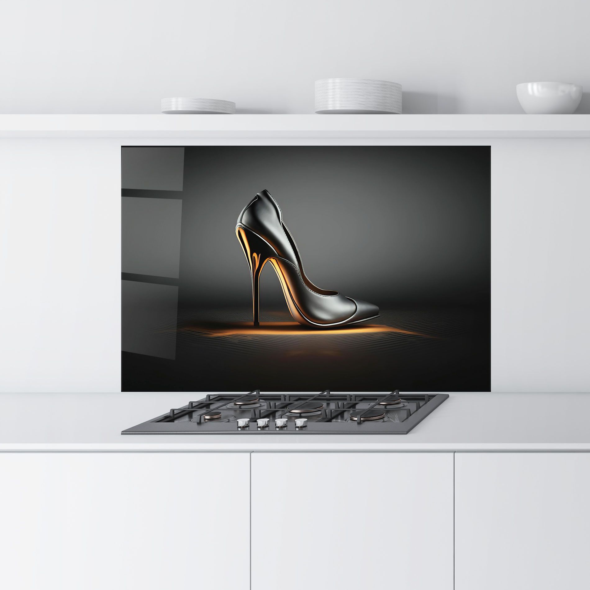 Black Shoe Product mockup 9