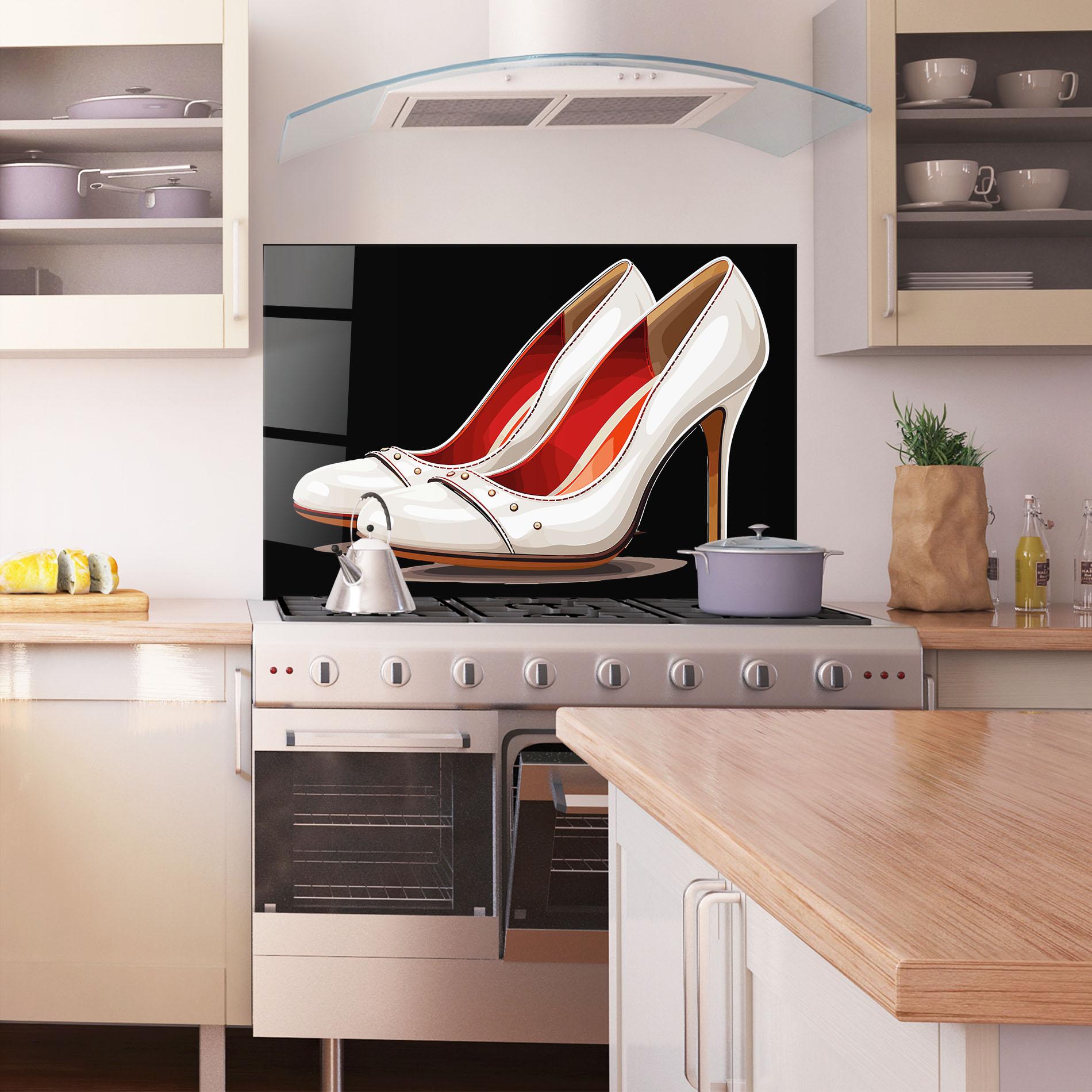 Panou Sticla Bucatarie Cream Heals mockup 1