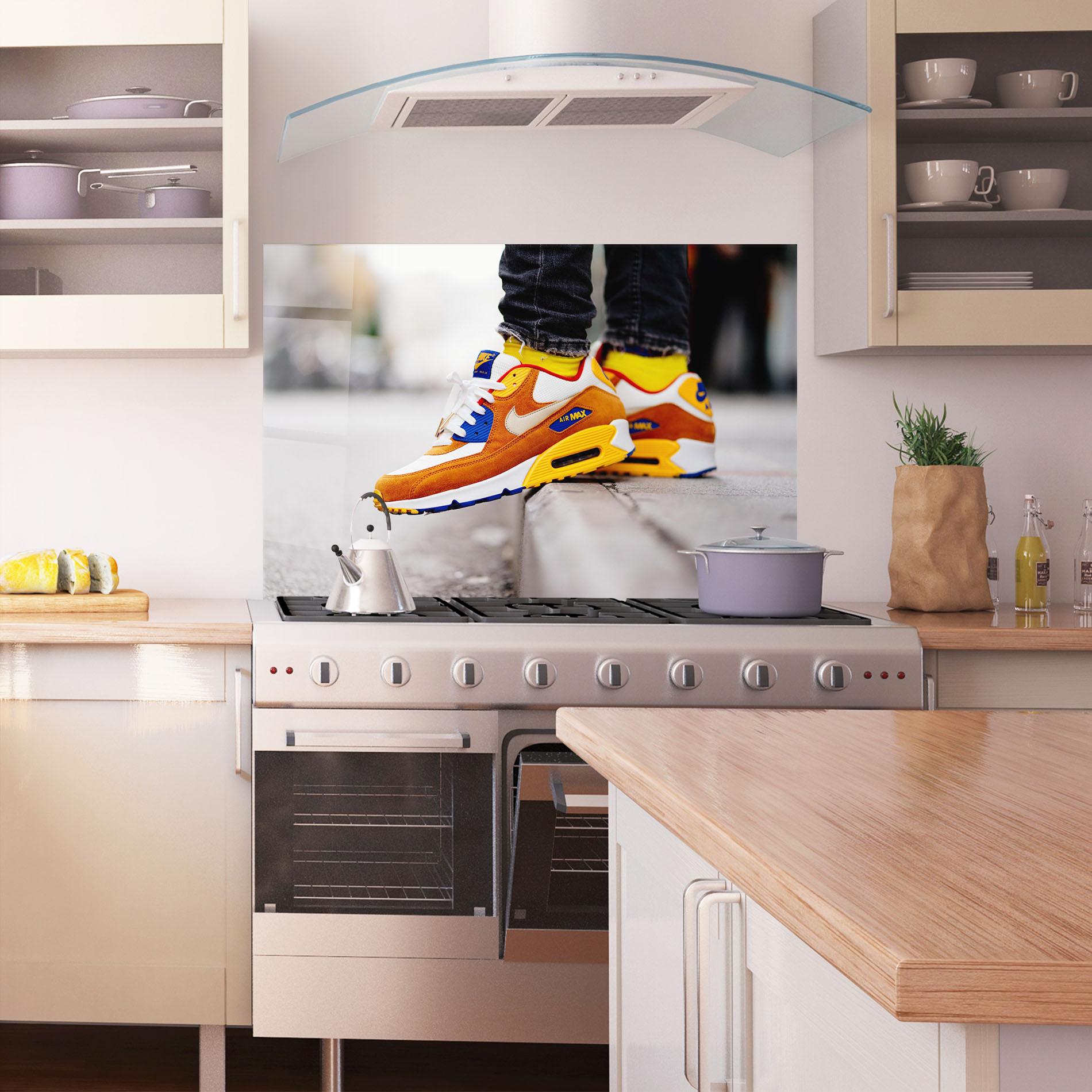 Panou Sticla Bucatarie Nike Air Max Shoes mockup 1