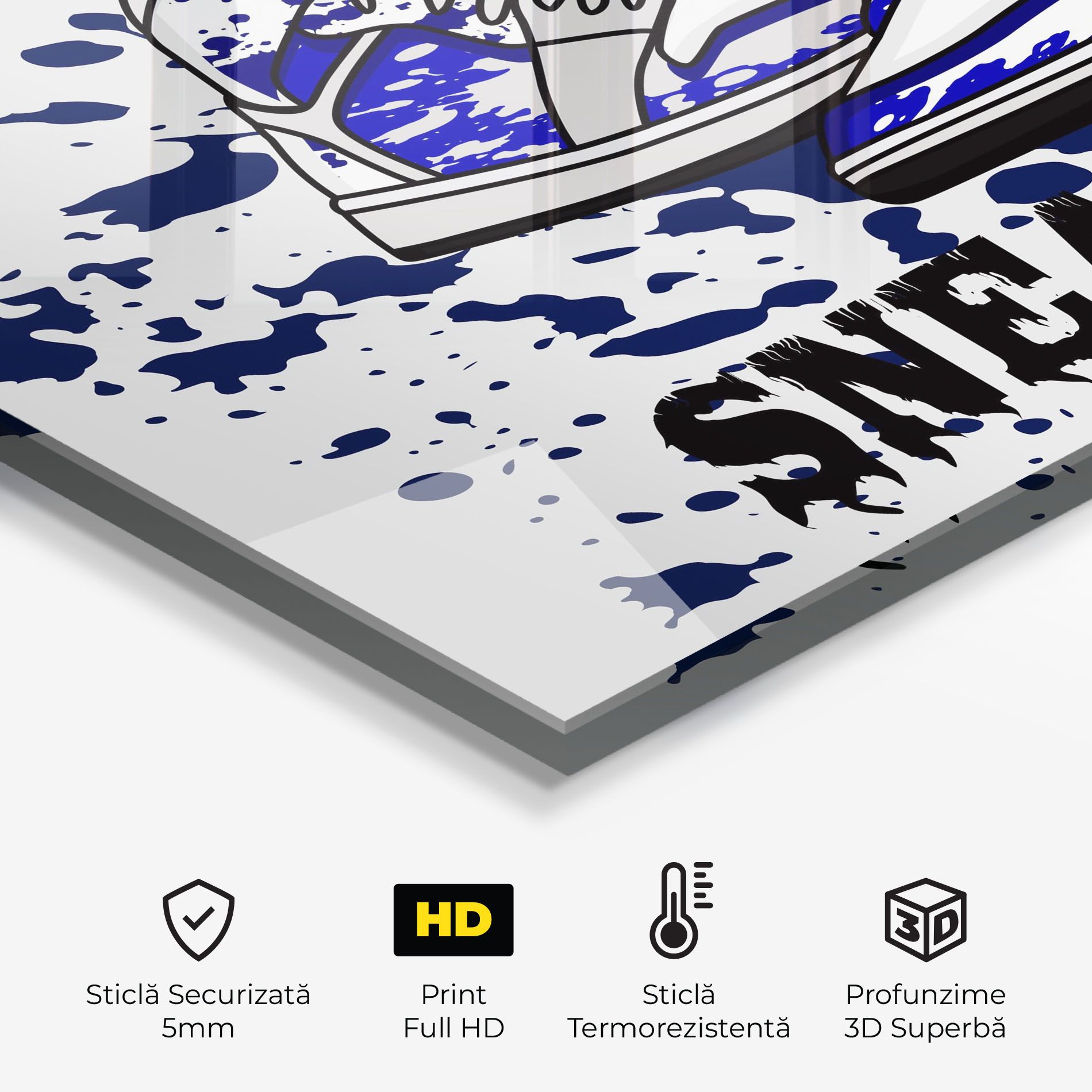 Dark Blue Sneakers mockup 2