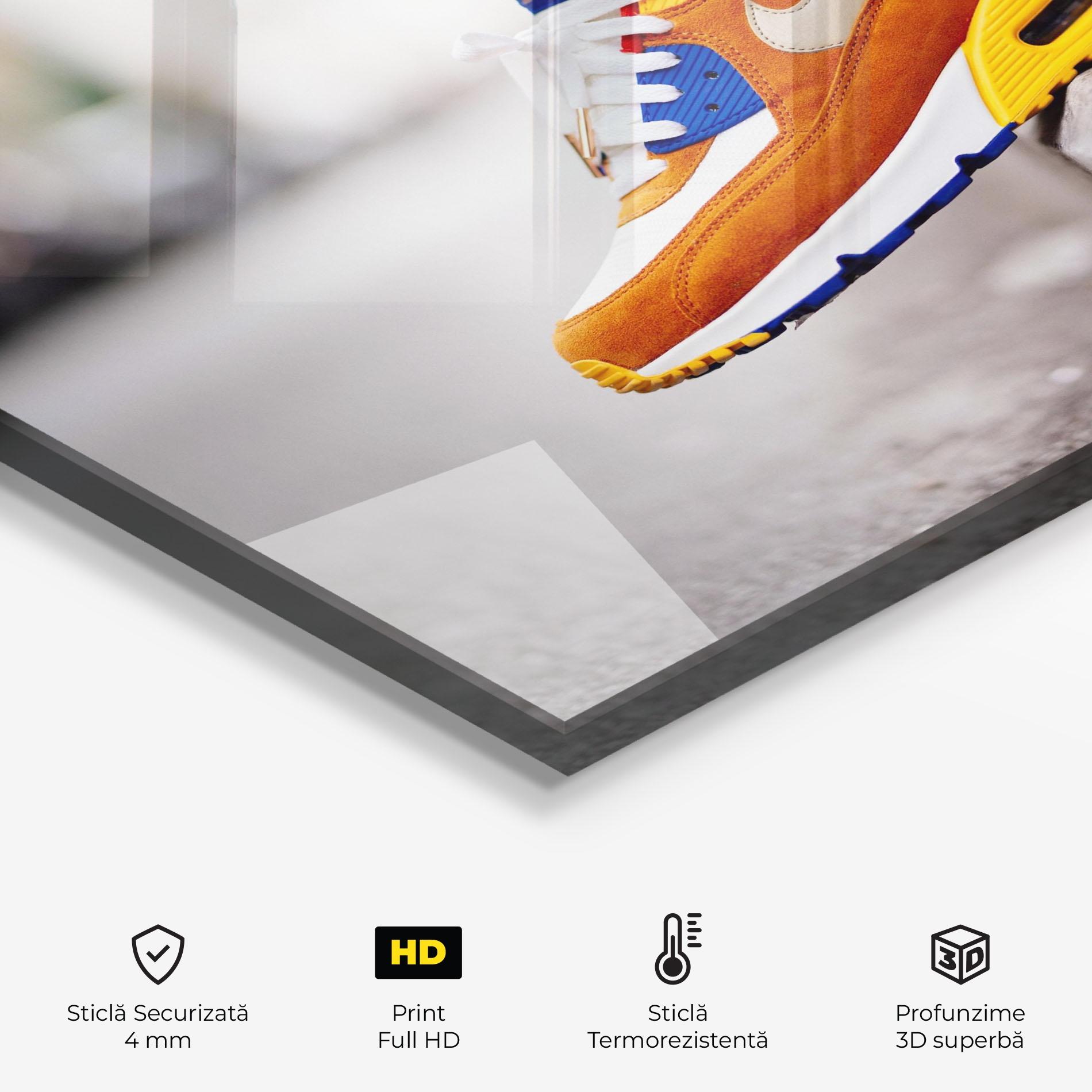 Panou Sticla Bucatarie Nike Air Max Shoes mockup 2