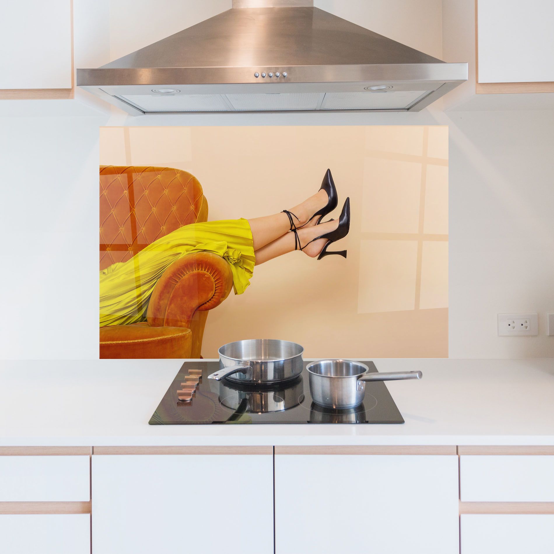 Black Heals On Cream mockup 5