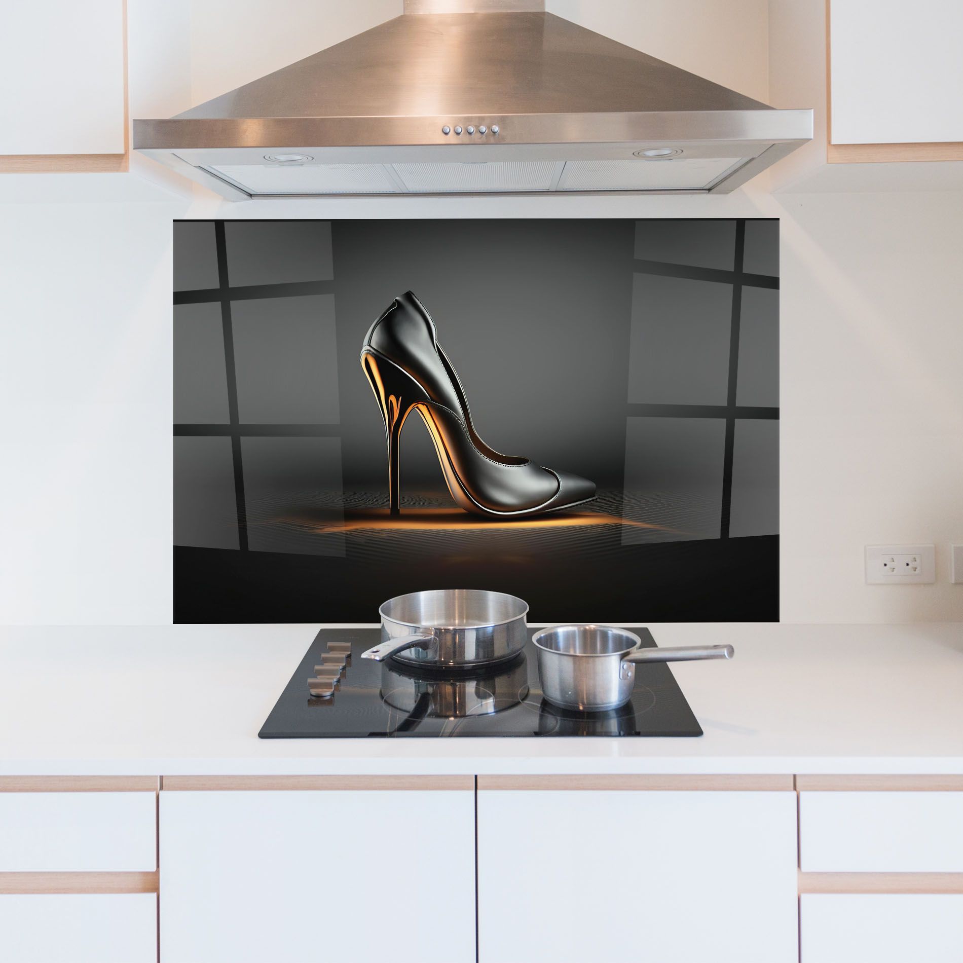 Black Shoe Product mockup 5