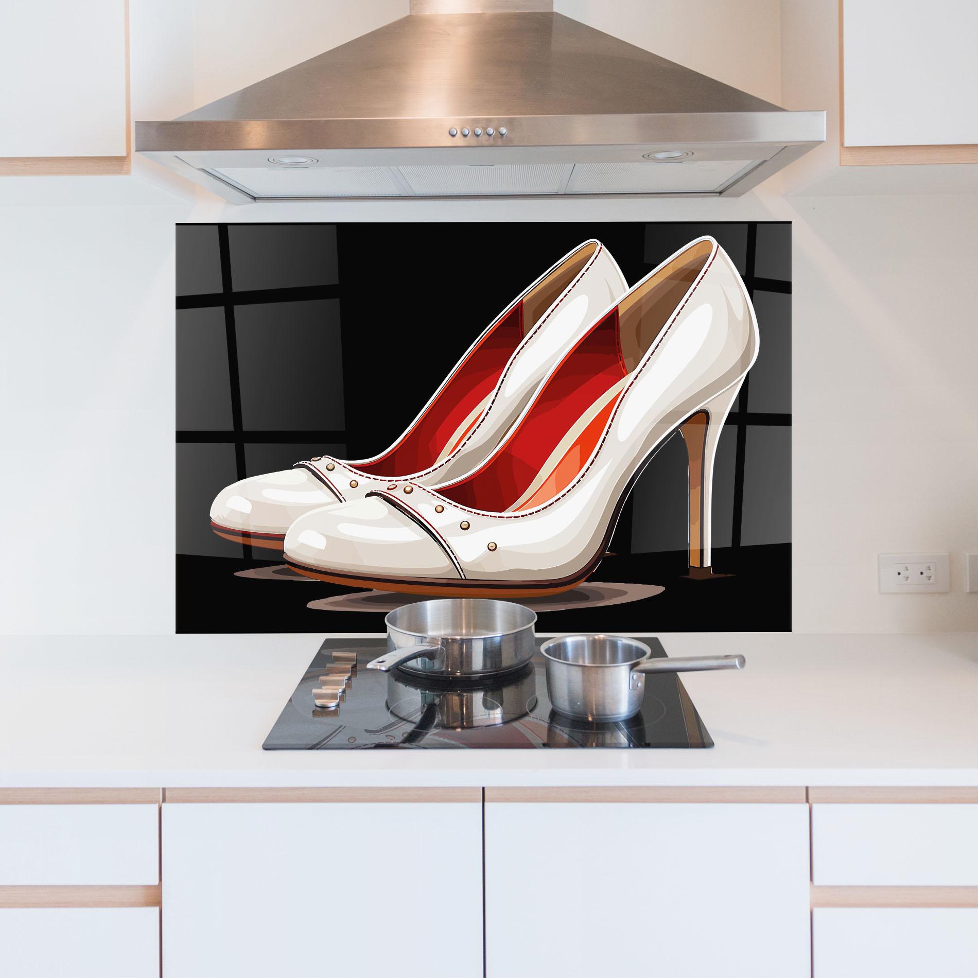 Panou Sticla Bucatarie Cream Heals mockup 5