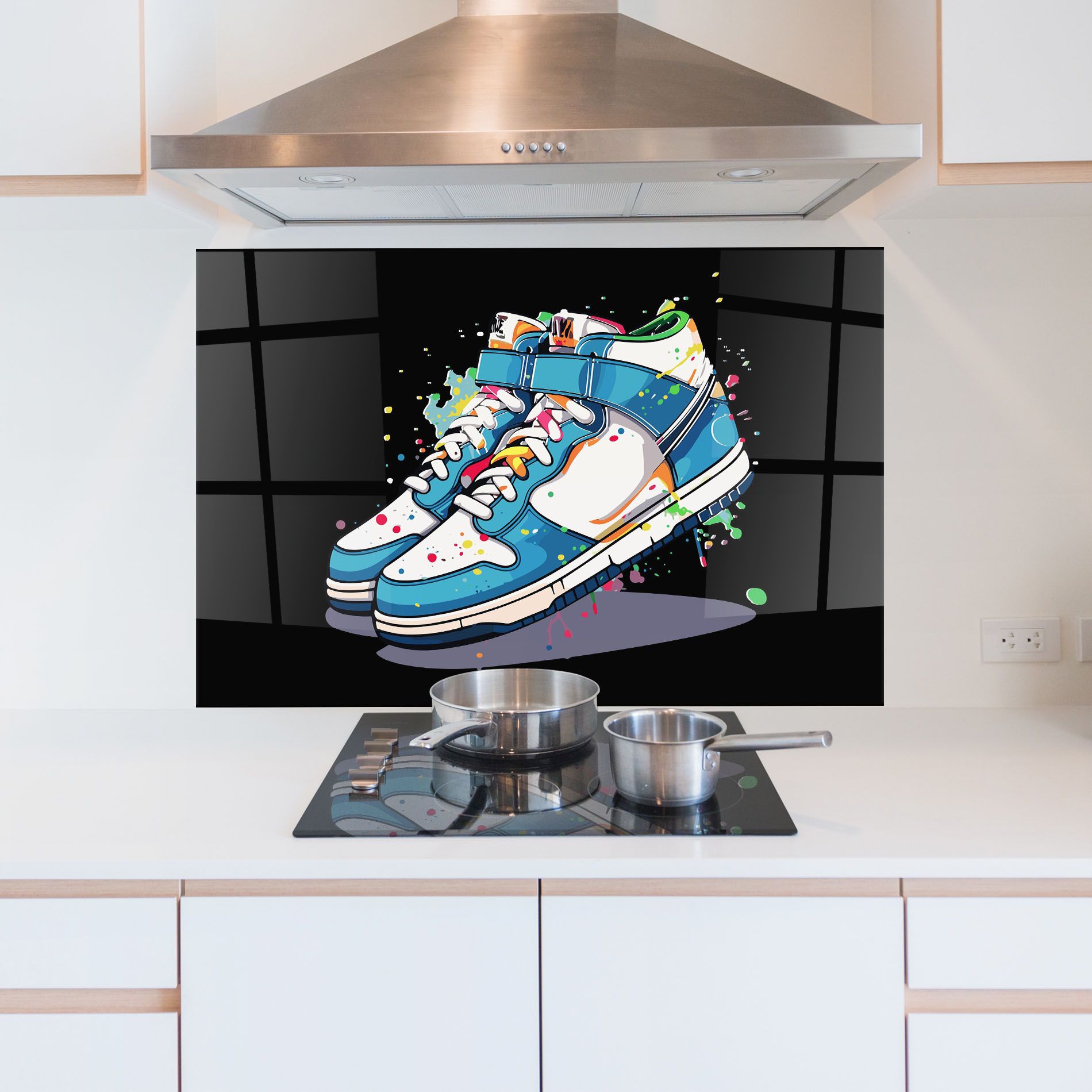 Shoes Splash Color mockup 5