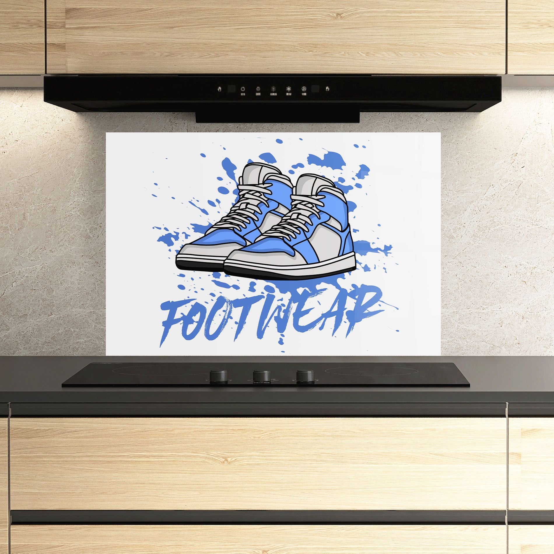 Blue Footwear mockup 3