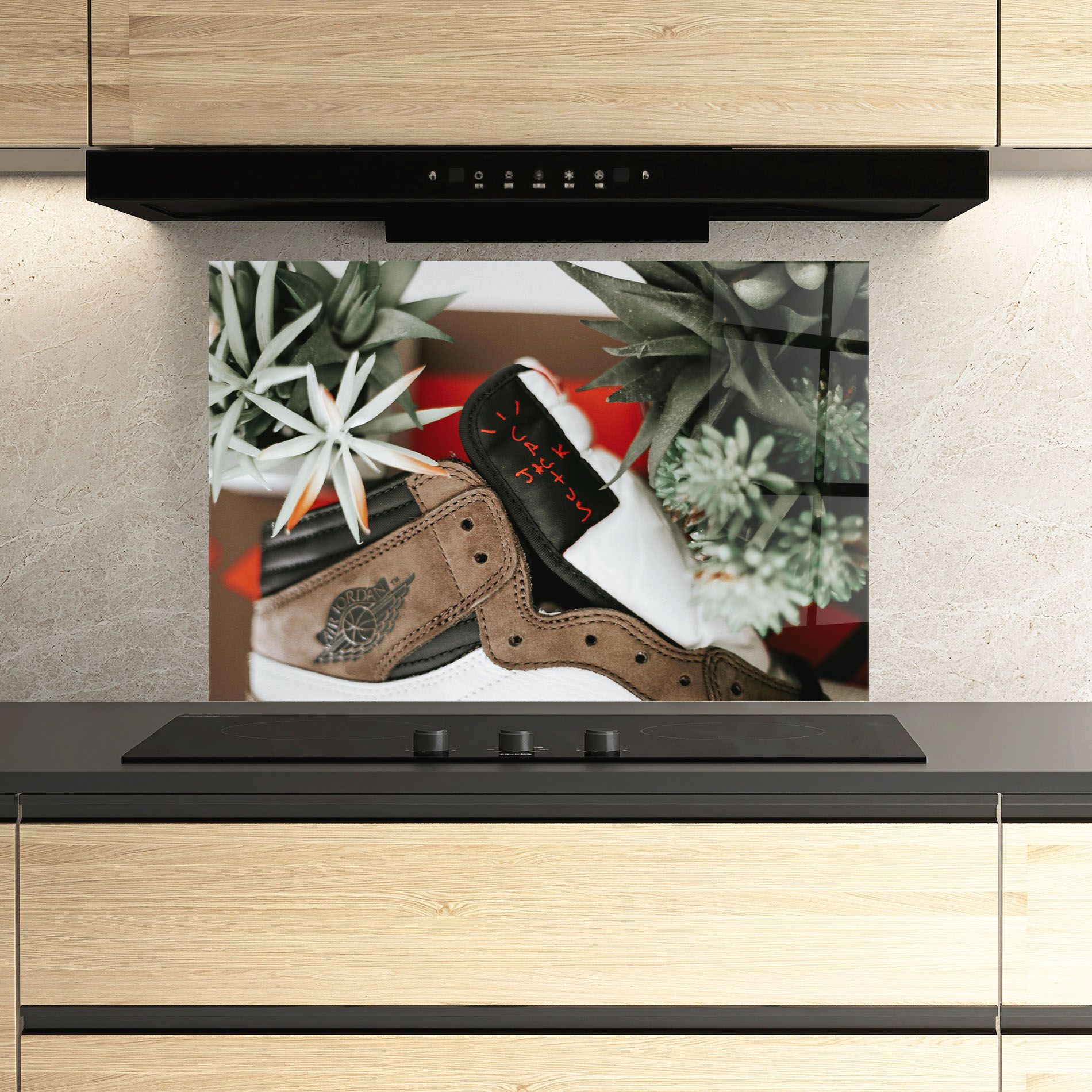 Brown Air Jordan mockup 3