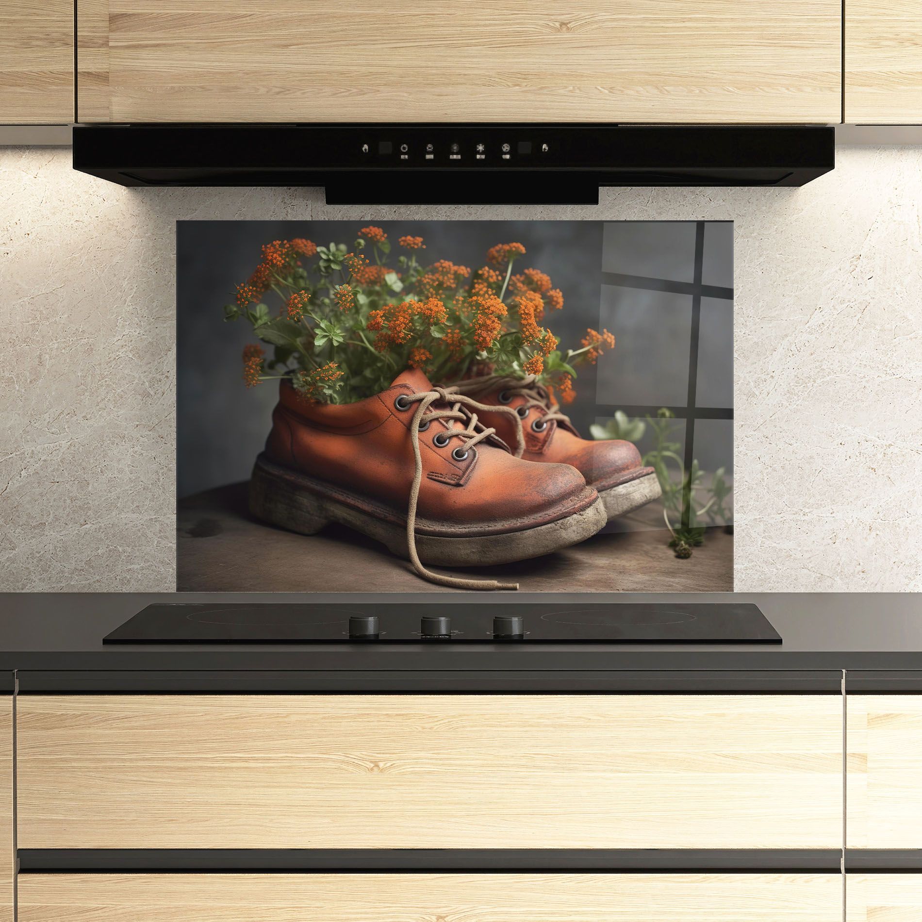 Old Boot Spring Flowers mockup 3