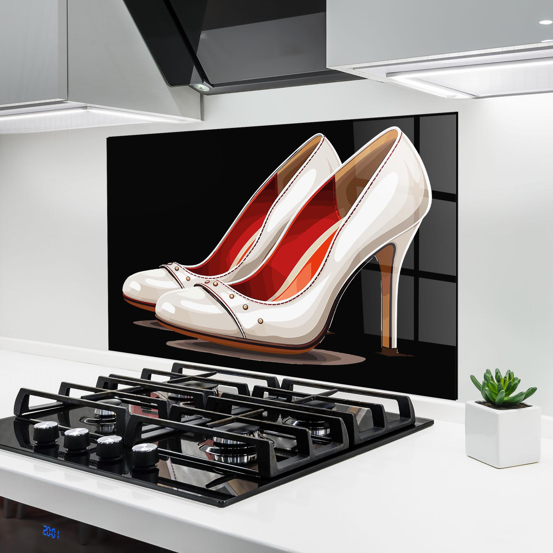 Panou Sticla Bucatarie Cream Heals mockup 6