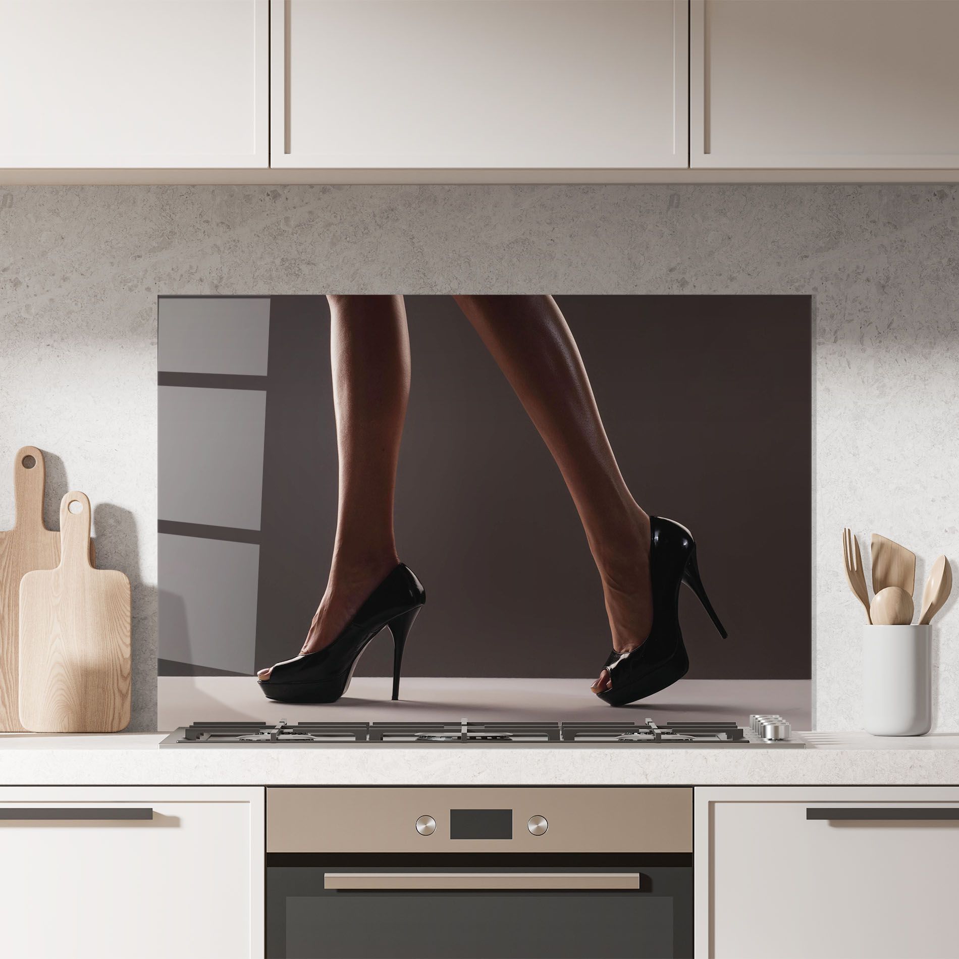 Black High Heels mockup 7