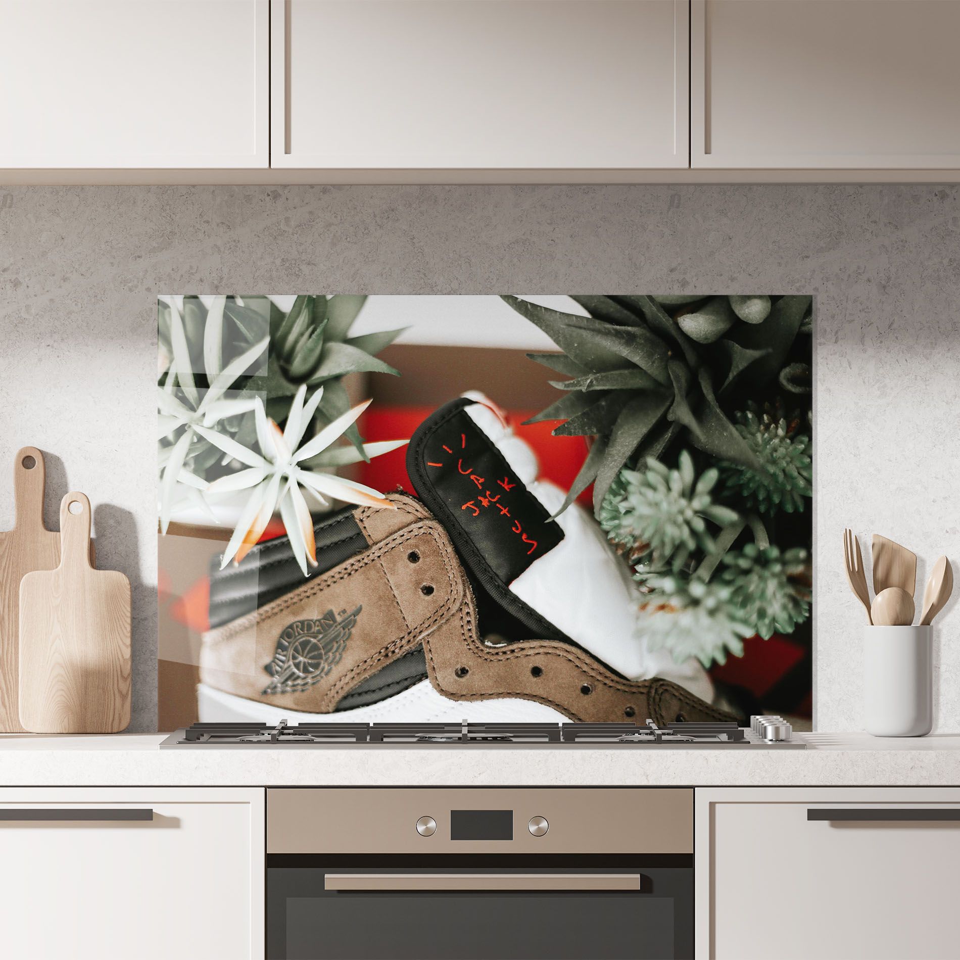 Brown Air Jordan mockup 7