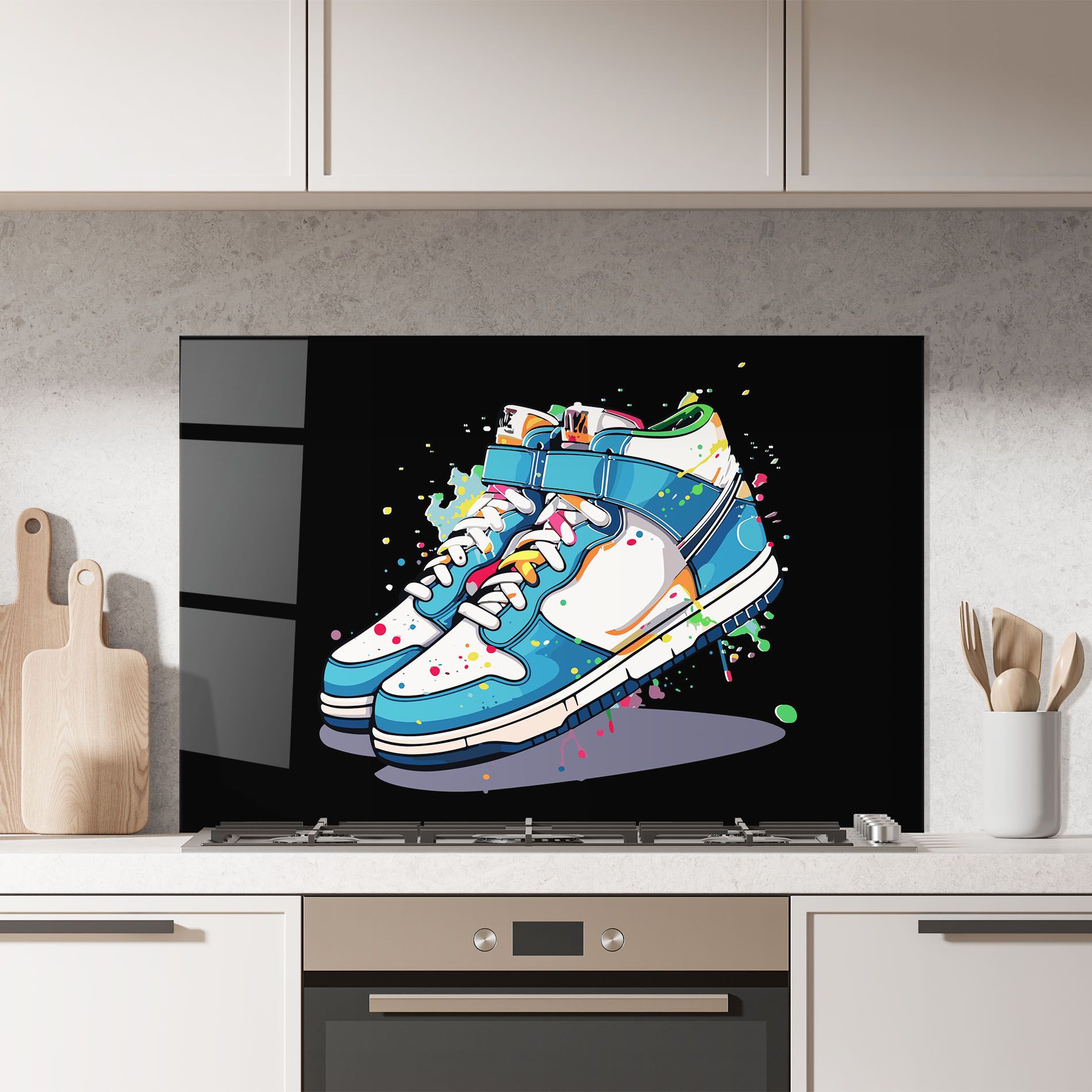 Shoes Splash Color mockup 7