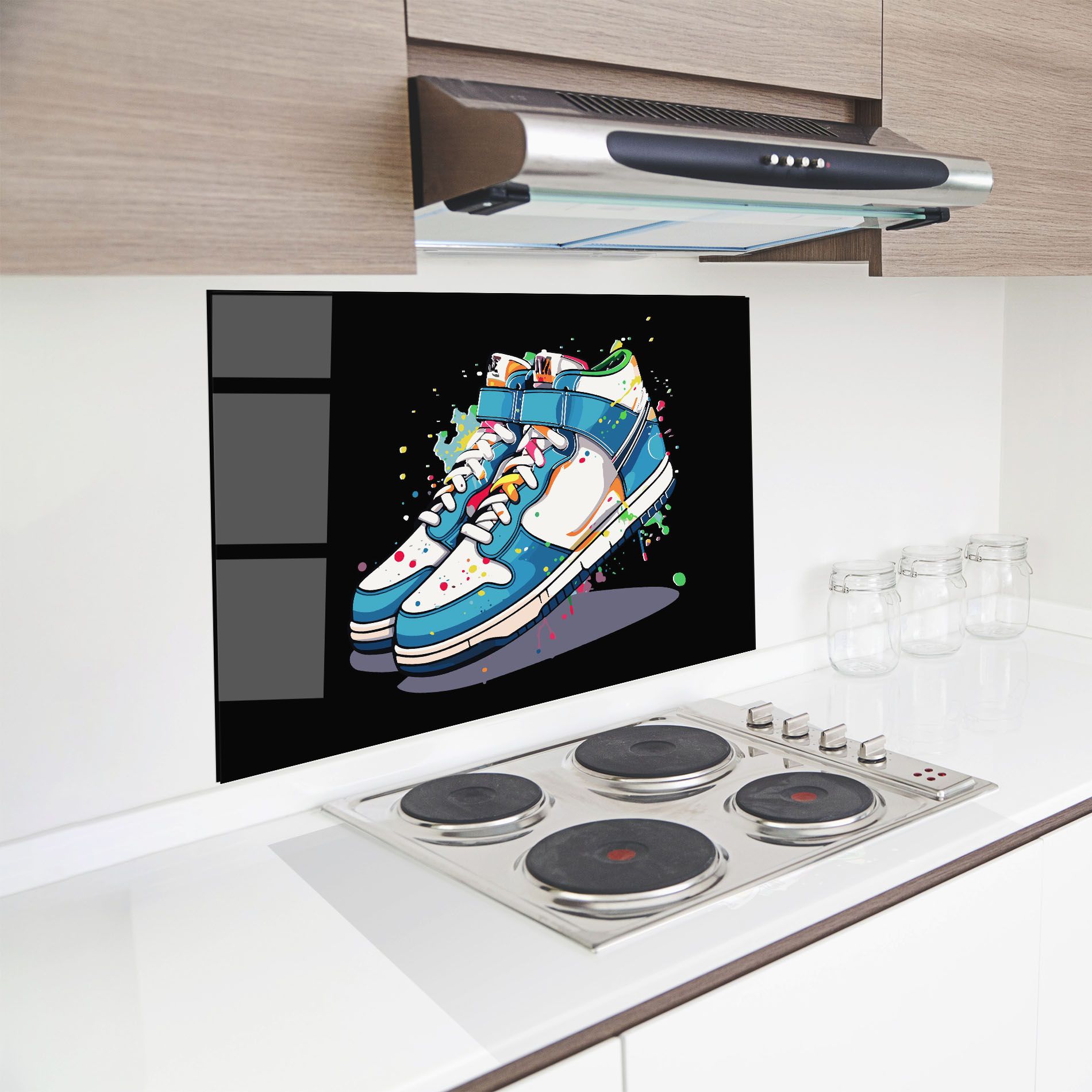 Shoes Splash Color mockup 8
